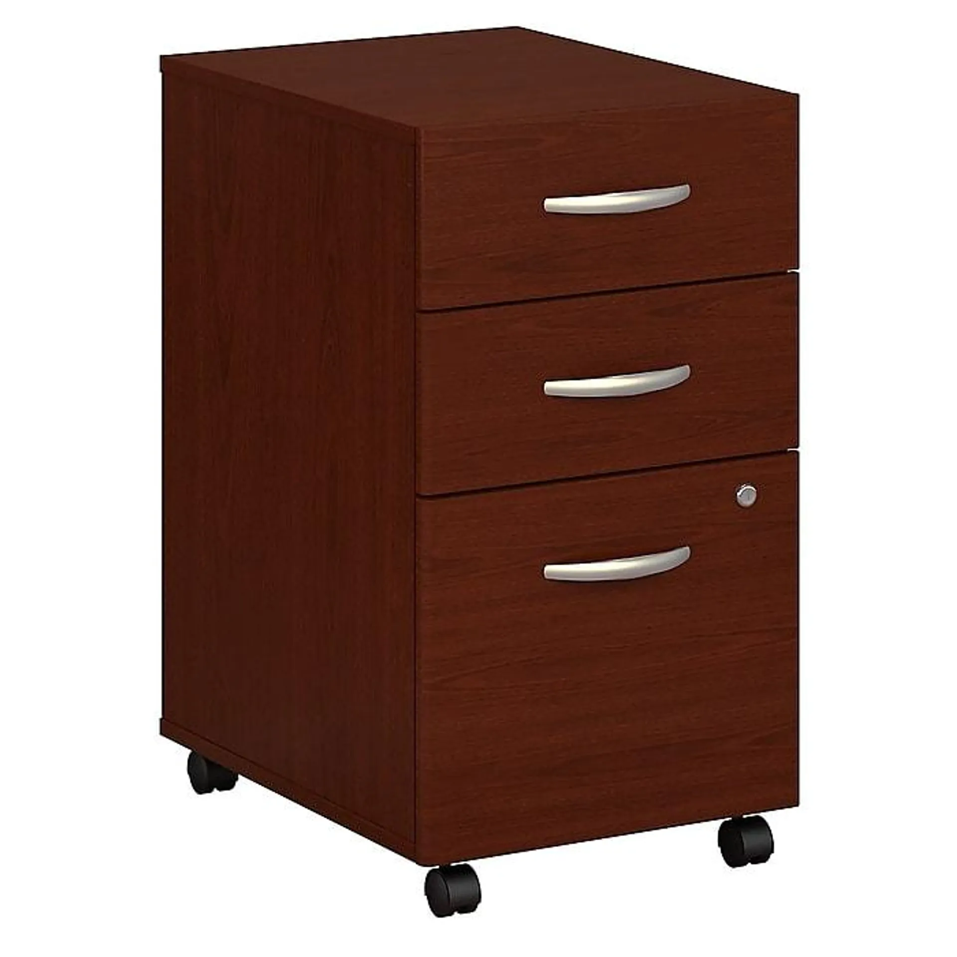 Bush Business Furniture Westfield 3-Drawer Mobile Vertical File Cabinet,