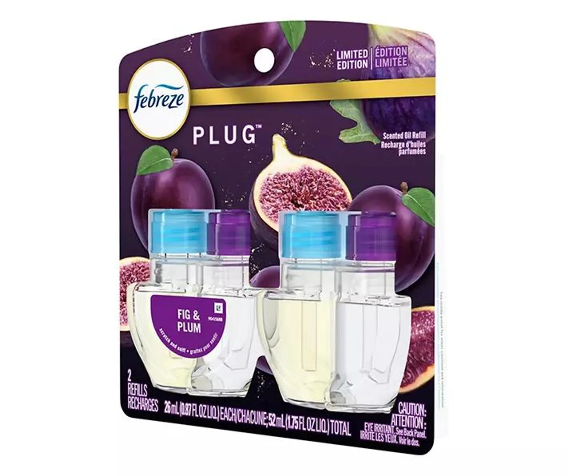 Fig & Plum Plug Air Freshener Refills, 2-Pack