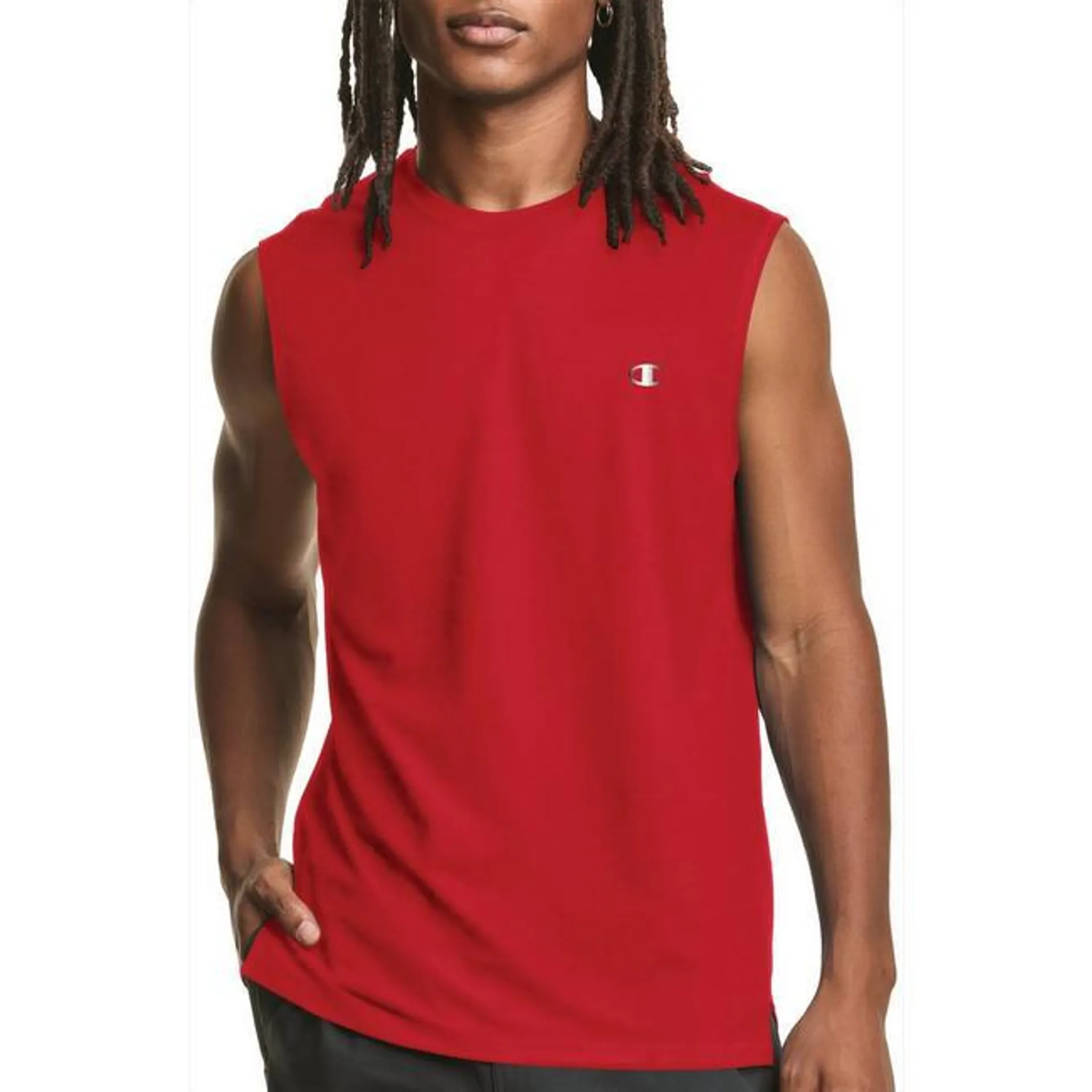 Mens Double Dry Logo Muscle Tank