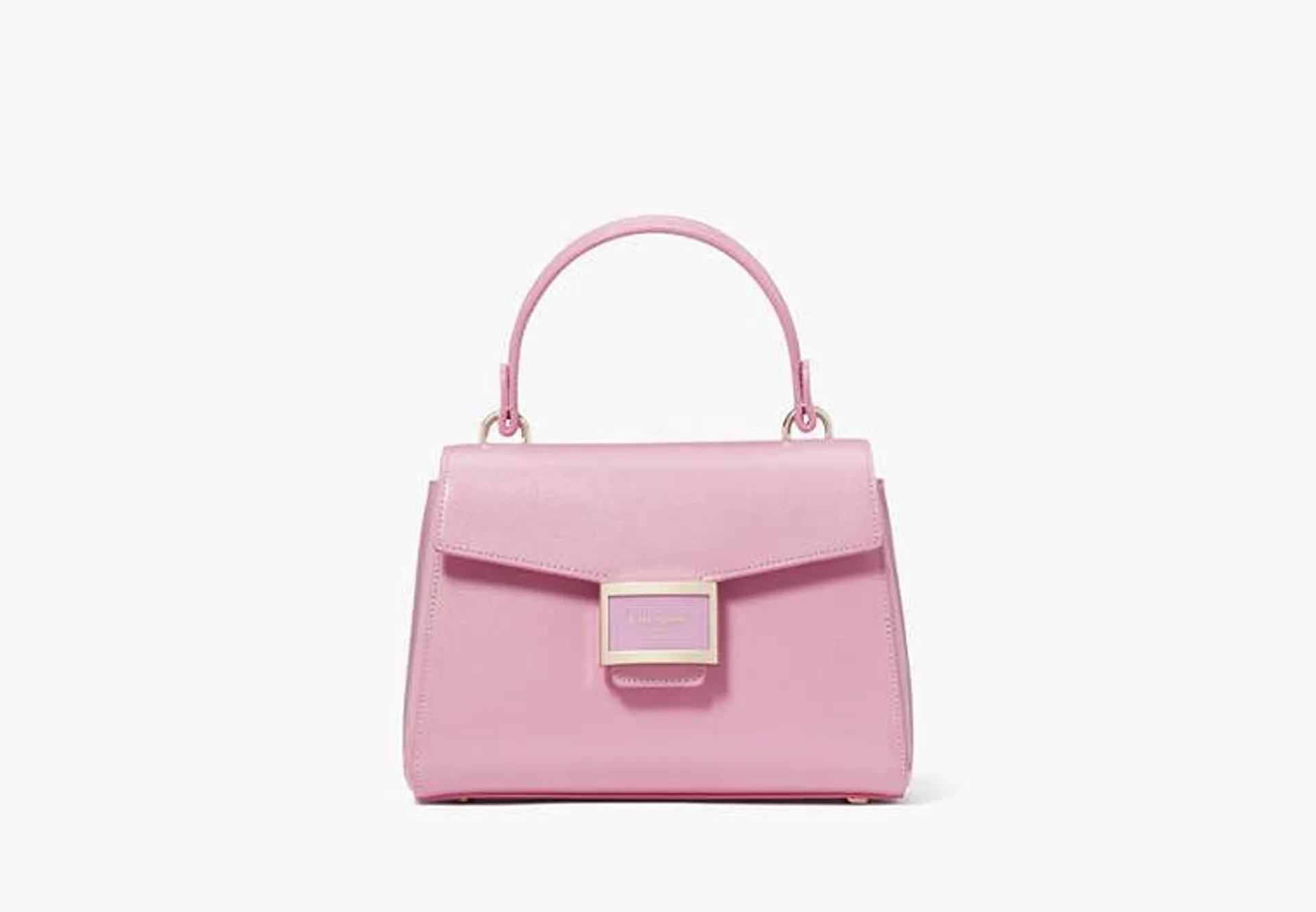 Katy Shiny Small Top-handle Bag