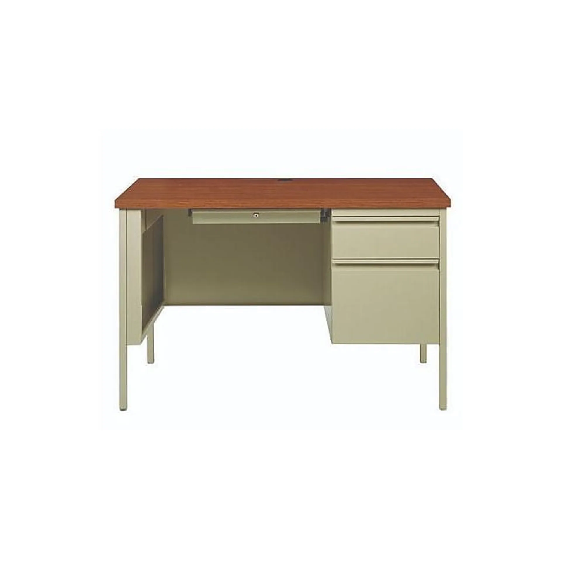 Alera 45"W Single Pedestal Desk,