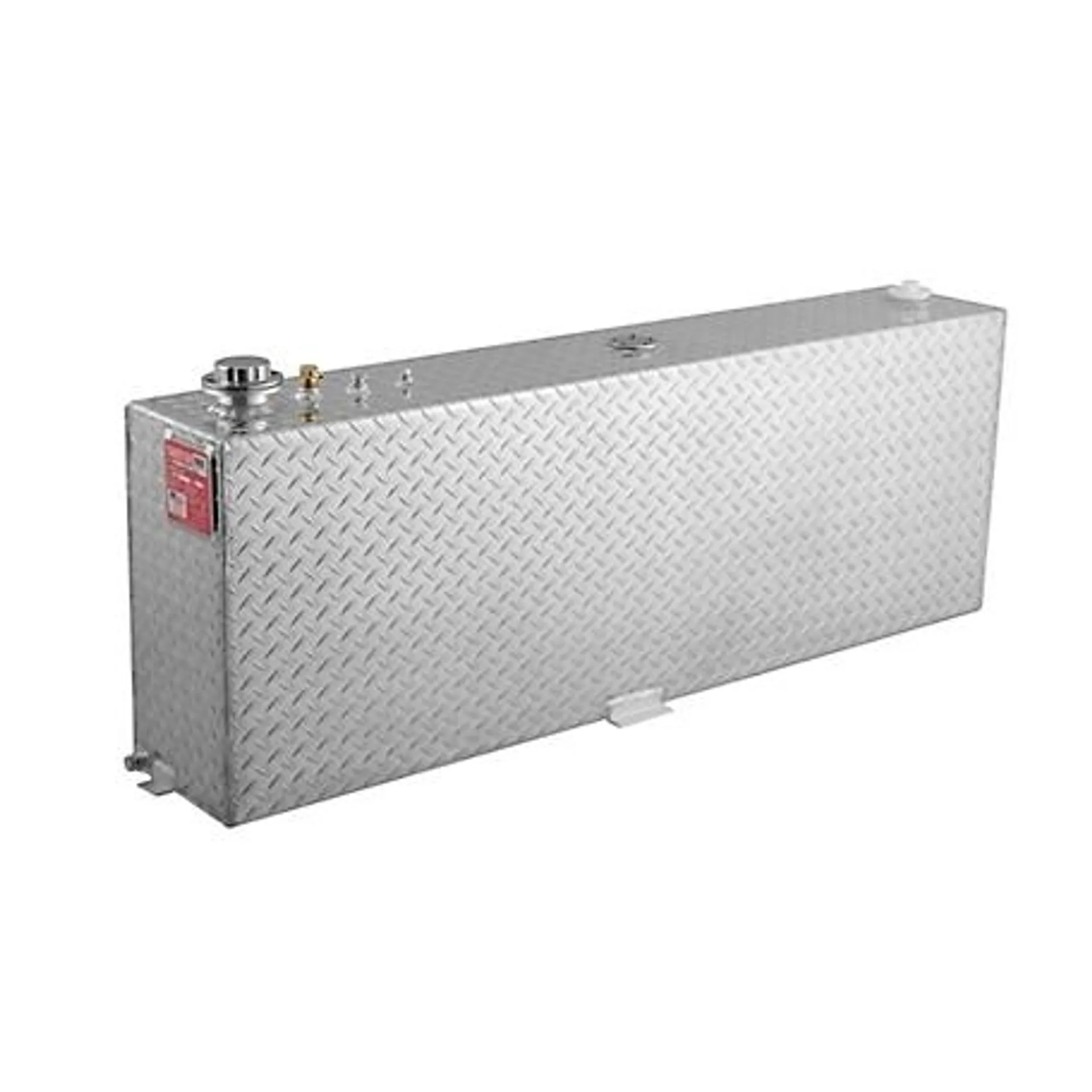 RDS 45 gal. Vertical Fuel Transfer Tank Diamond Plate, 71083