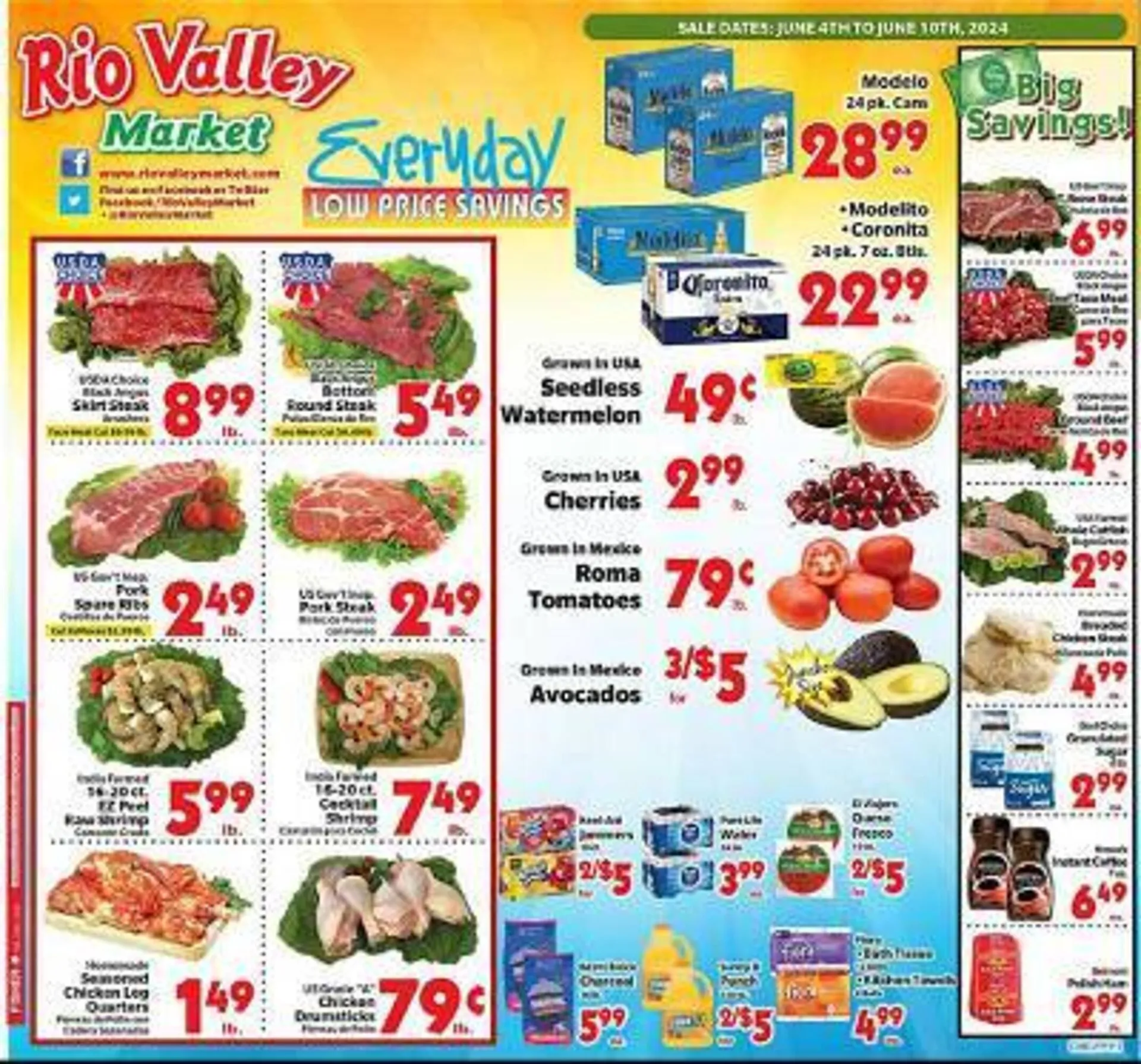 Rio Valley Market Weekly Ad - 1