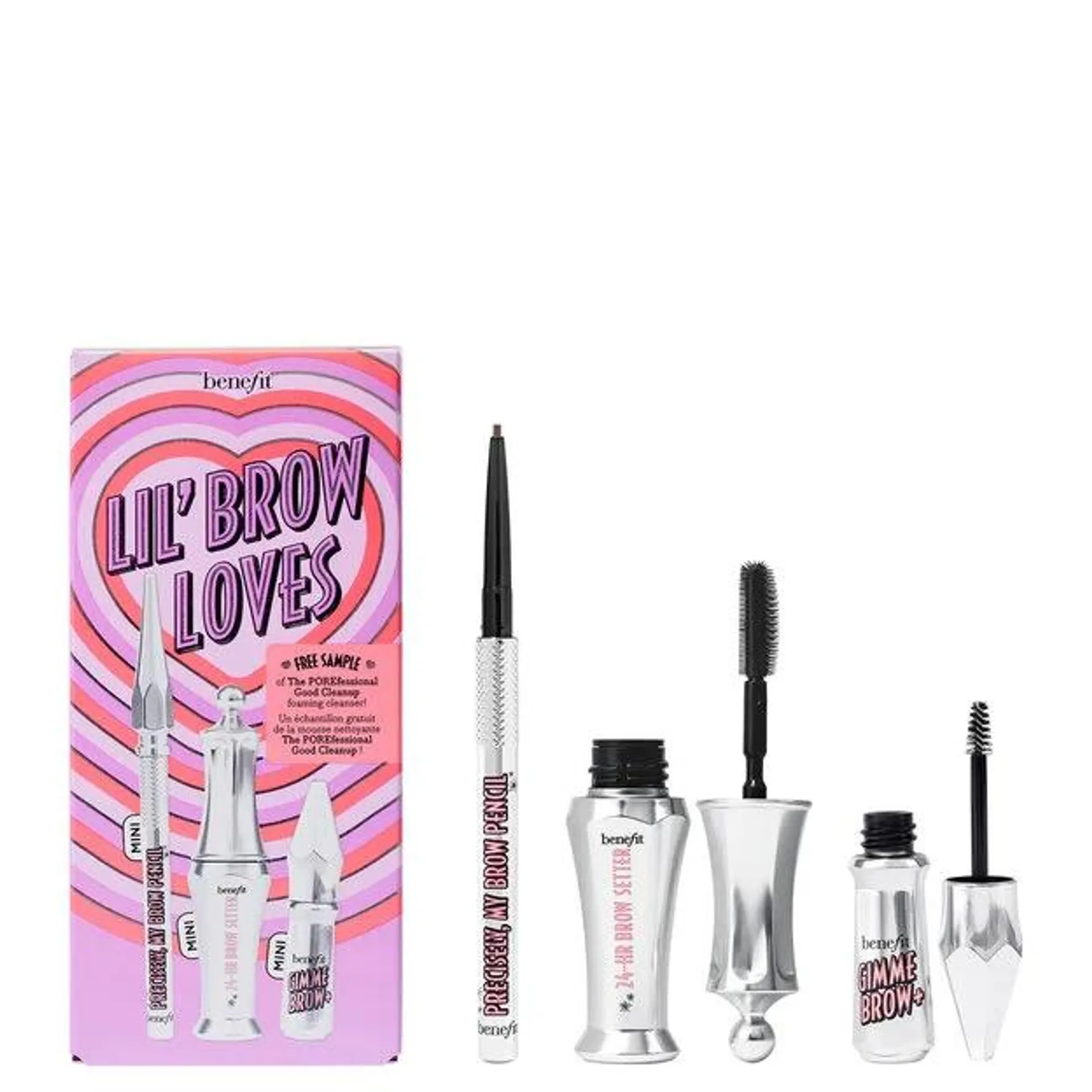 Lil Brow Loves Mini Brow Set