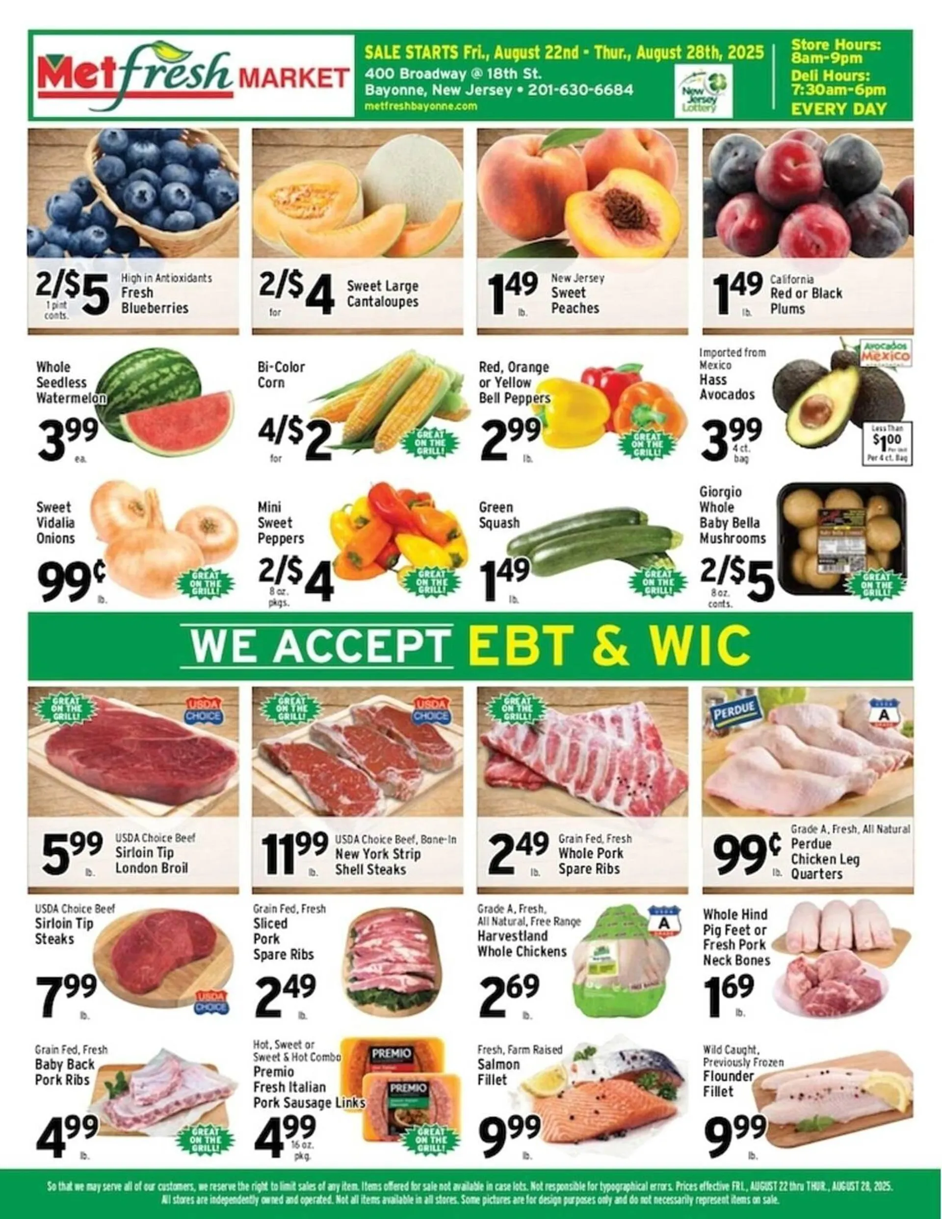 Weekly ad Met Foodmarkets Weekly Ad from August 22 to August 28 2025 - Page 1