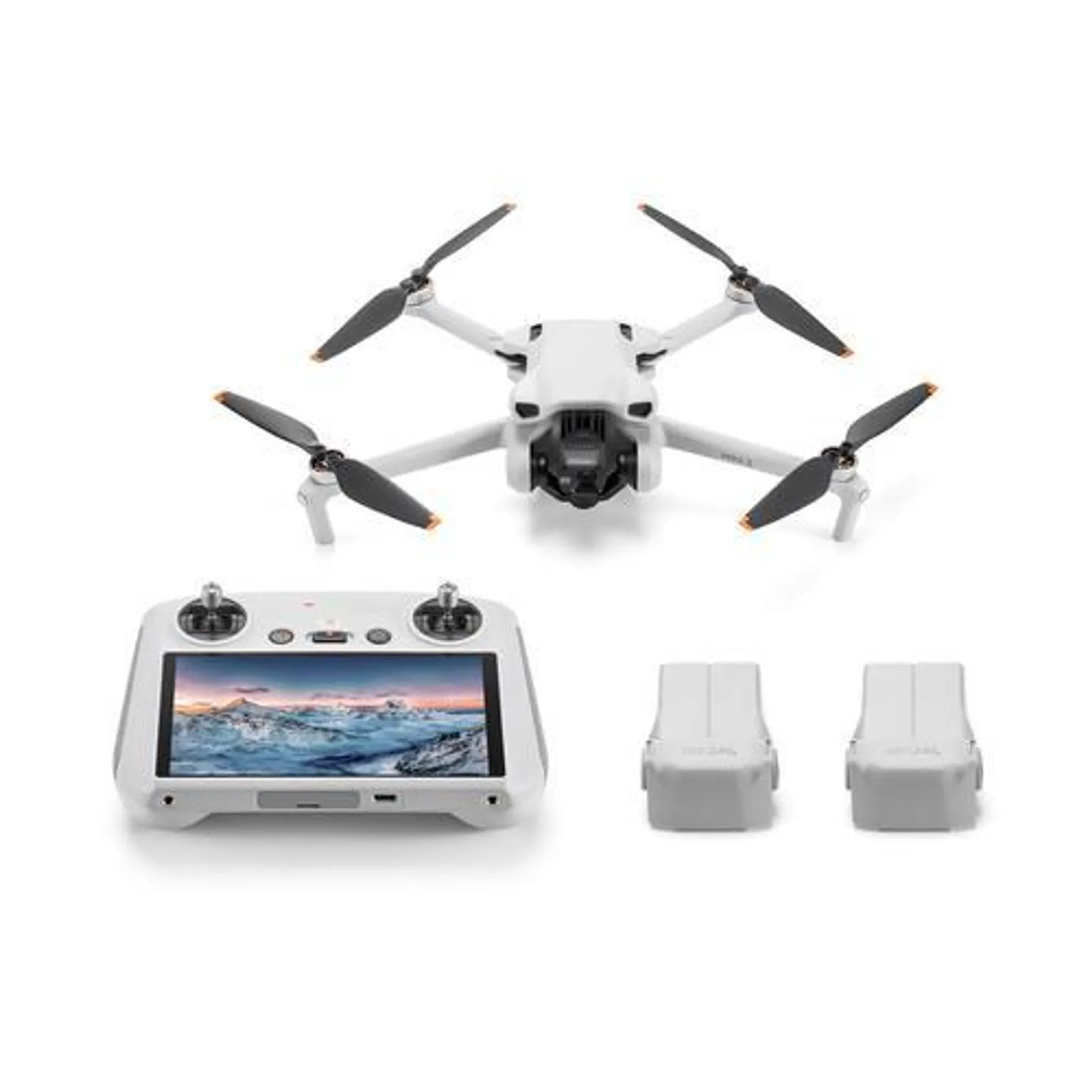 DJI Mini 3 Fly More Combo with RC Remote 4K HDR Portable Drone - Open Box