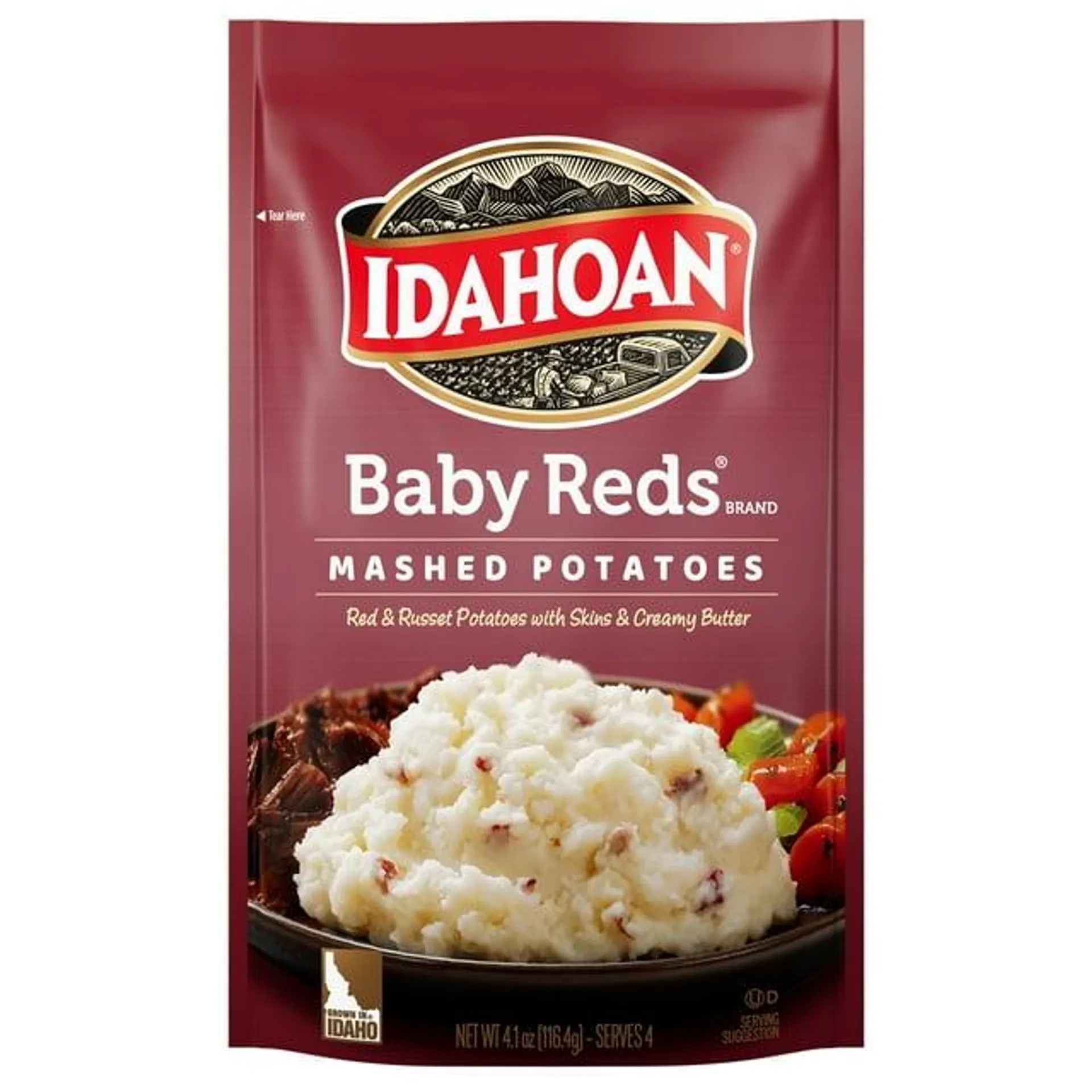 Idahoan® Baby Reds Mashed Potatoes , 4.1 oz