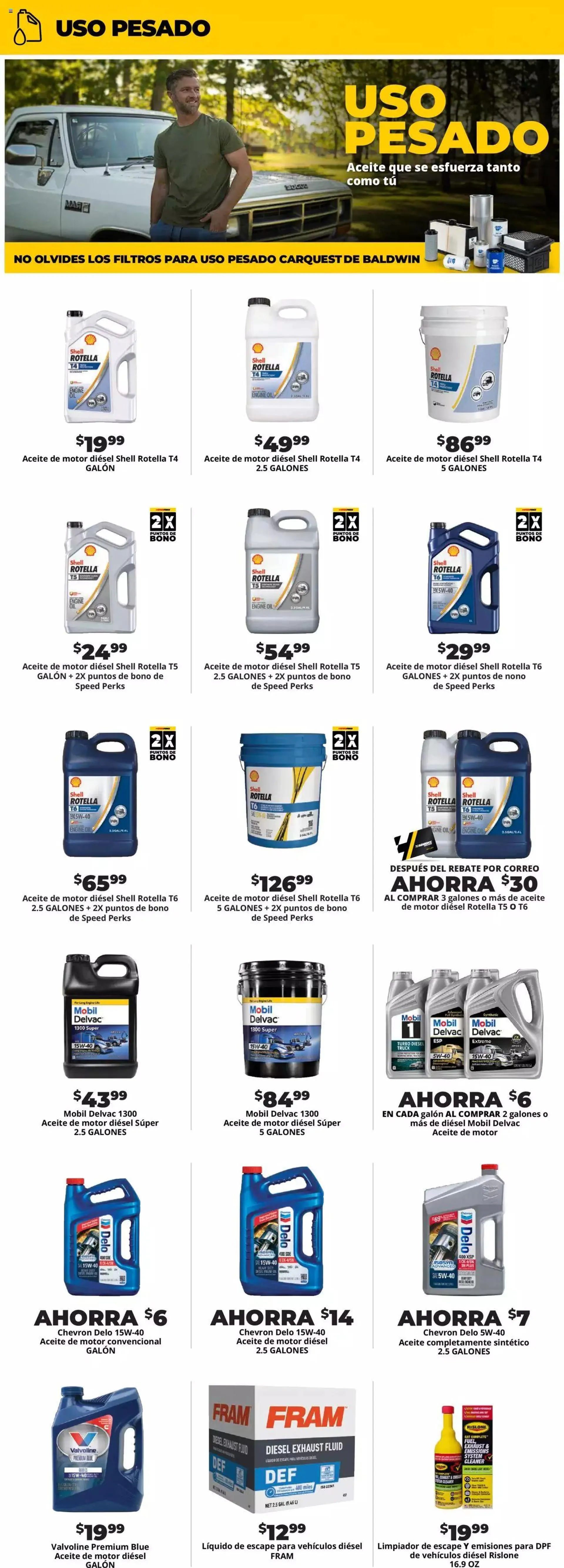 Weekly ad Advance Auto Parts - Sales Ad - Spanish from March 1 to March 31 2024 - Page 2