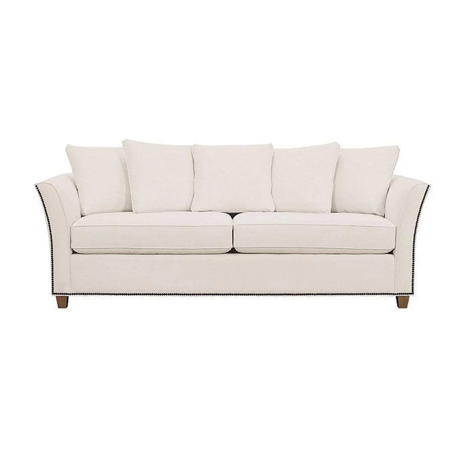 Tate Sofa with Antique Brass Nailheads