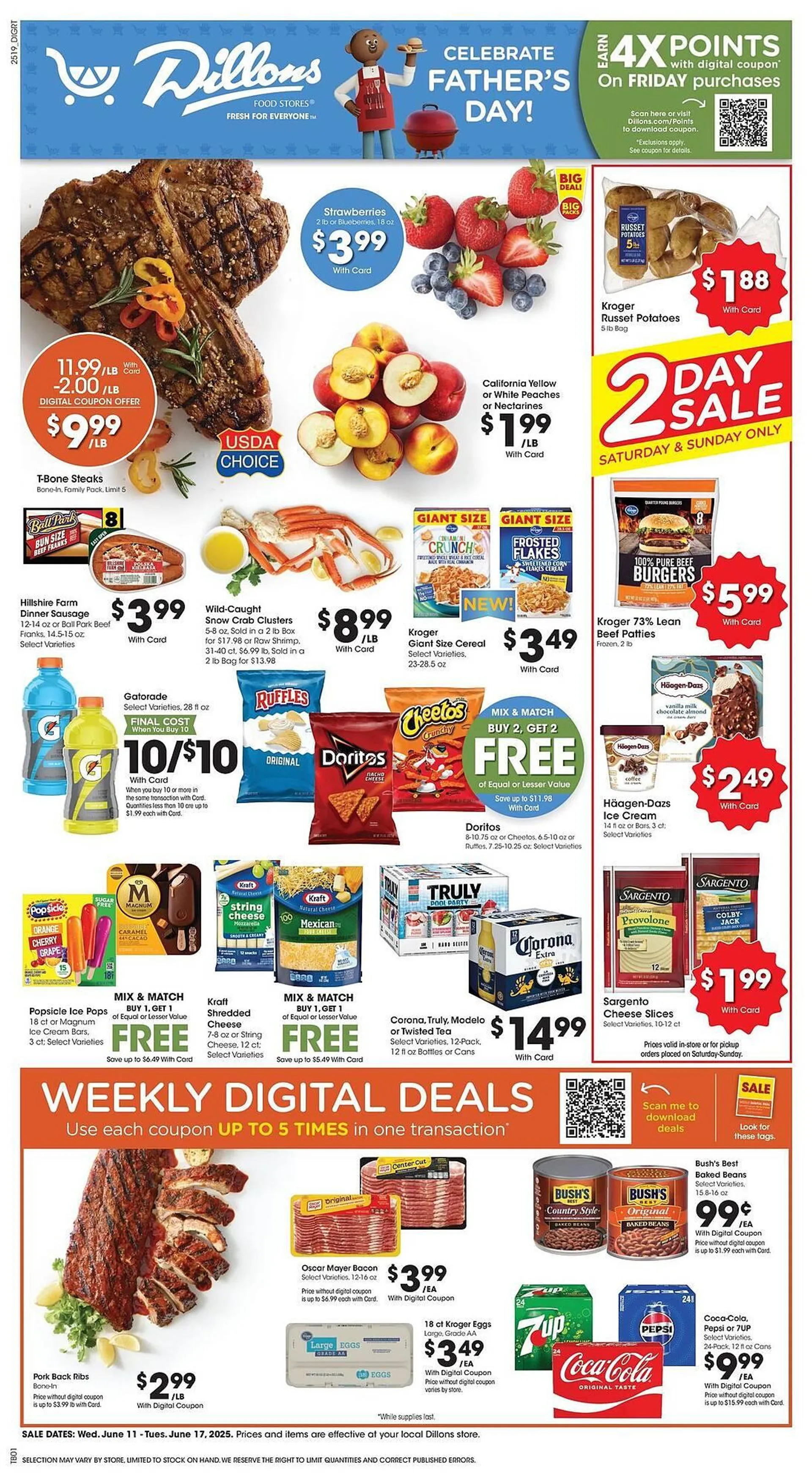 Weekly ad Dillons Weekly Ad from June 11 to June 17 2025 - Page 1