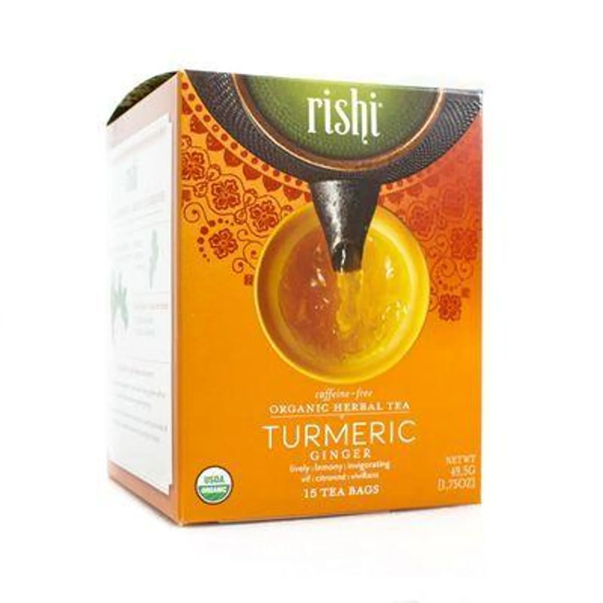 Rishi Tea, Turmeric Ginger