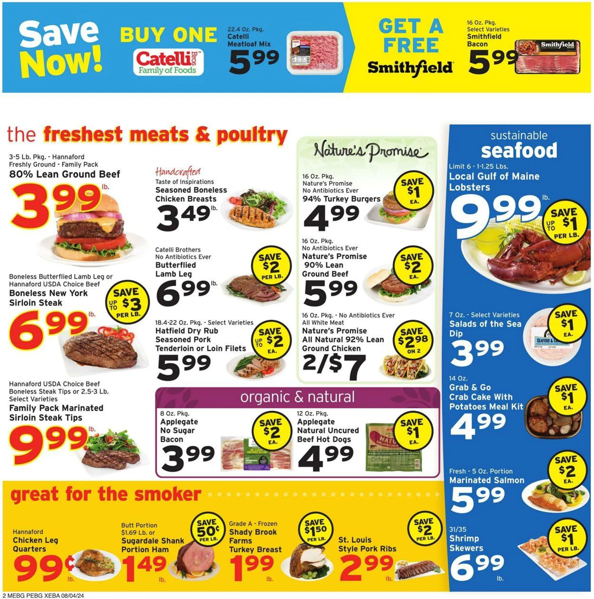 Weekly ad Hannaford Current weekly ad from August 4 to August 10 2024 - Page 2