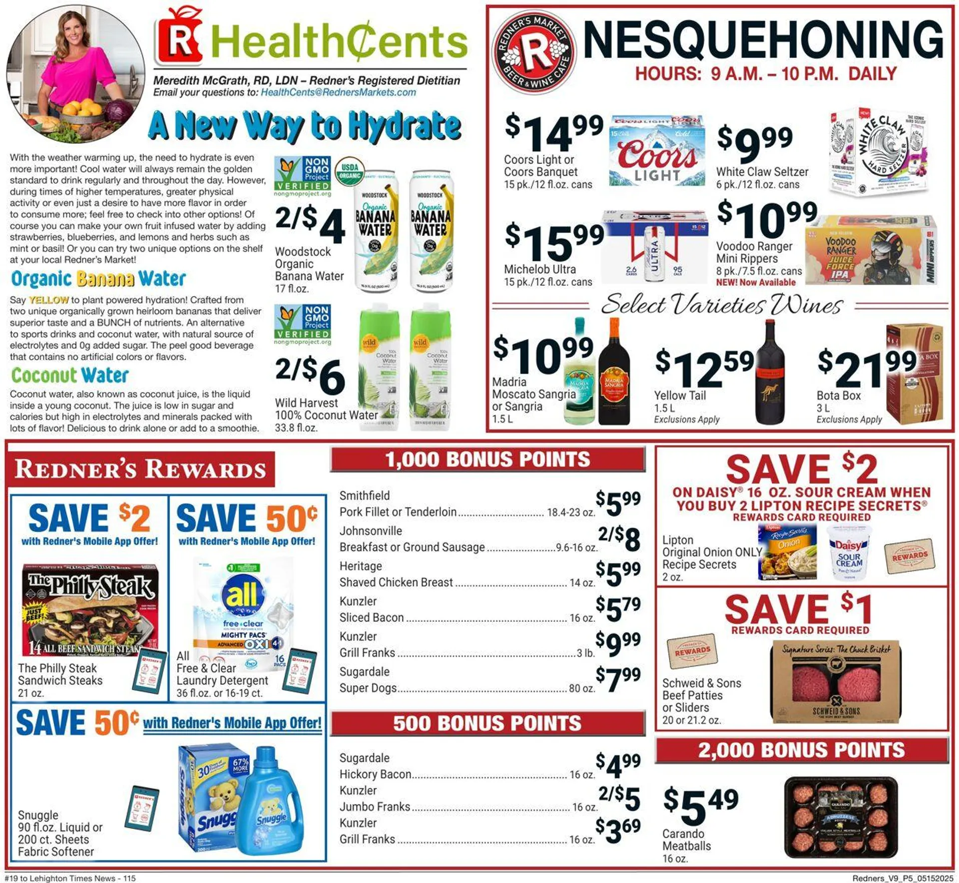 Weekly ad Redner’s Warehouse Market Current weekly ad from May 15 to May 21 2025 - Page 5