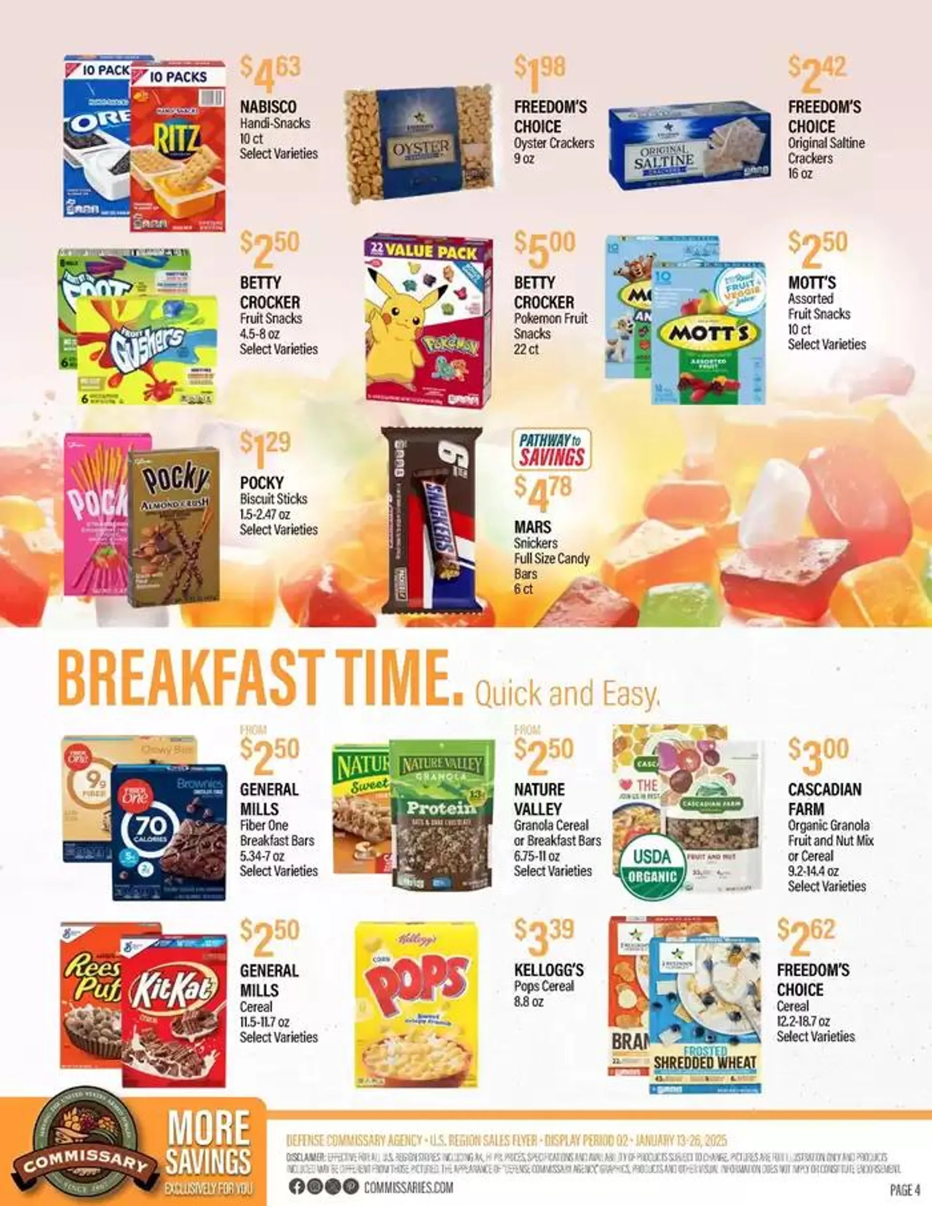 Weekly ad Flyer Commissary from January 13 to January 26 2025 - Page 4