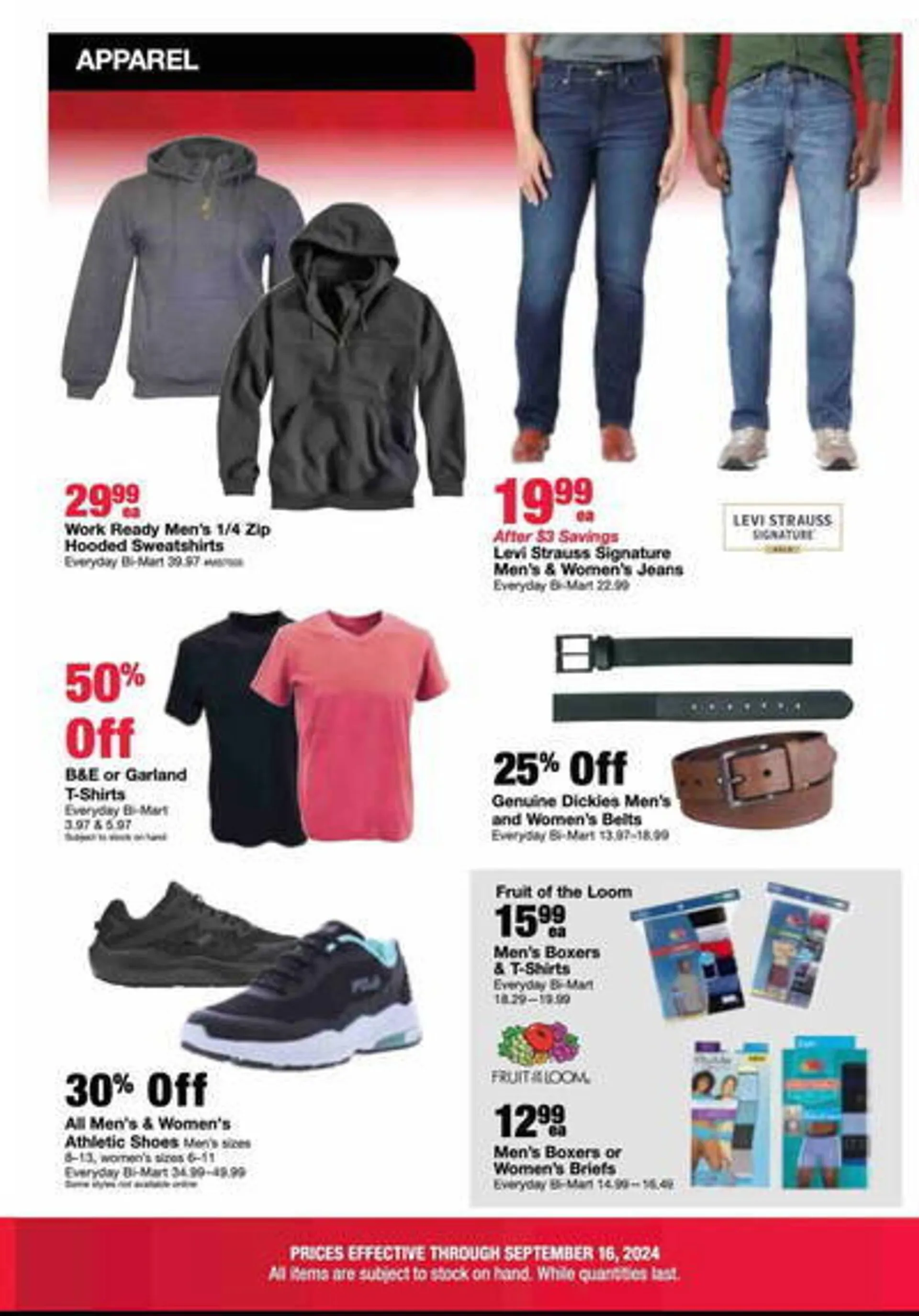 Weekly ad Bi-Mart Weekly Ad from September 10 to September 24 2024 - Page 30