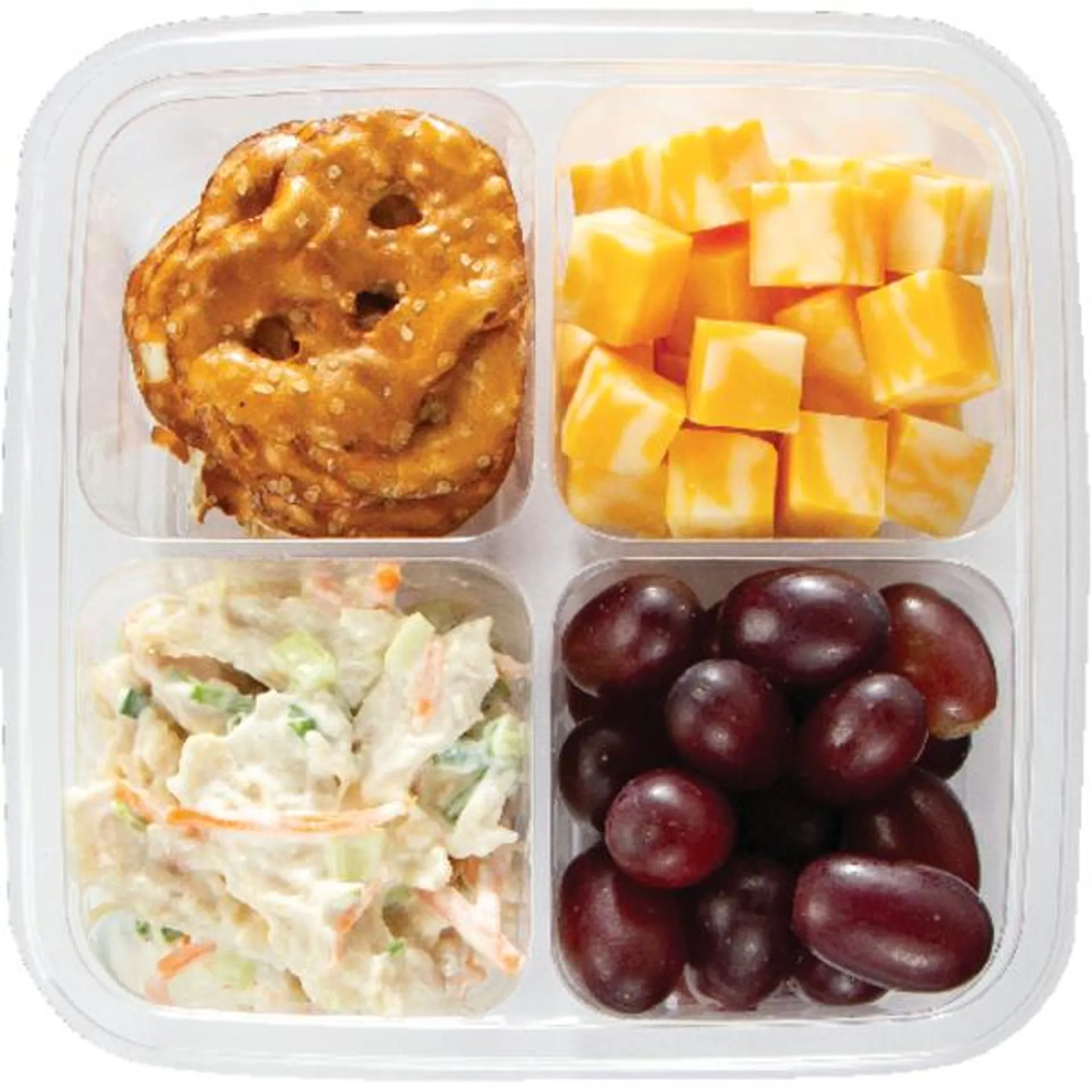 Chicken Salad & Colby Snack Box