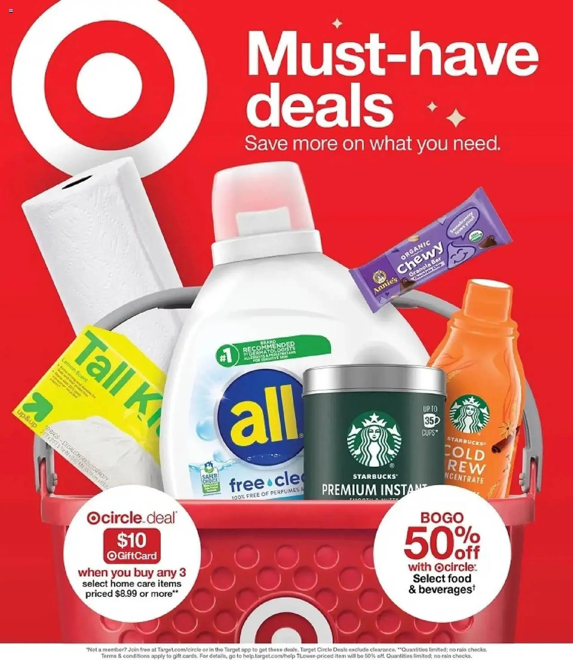 Weekly ad Target Weekly Ad from August 3 to August 10 2025 - Page 1