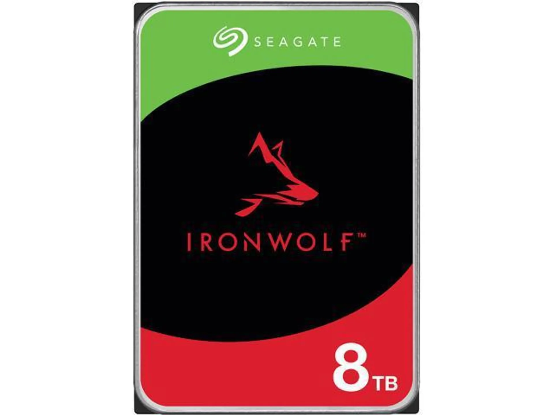 Seagate IronWolf 8TB NAS Hard Drive 7200 RPM 256MB Cache SATA 6.0Gb/s CMR 3.5" Internal HDD for RAID Network Attached Storage ST8000VN004 - OEM
