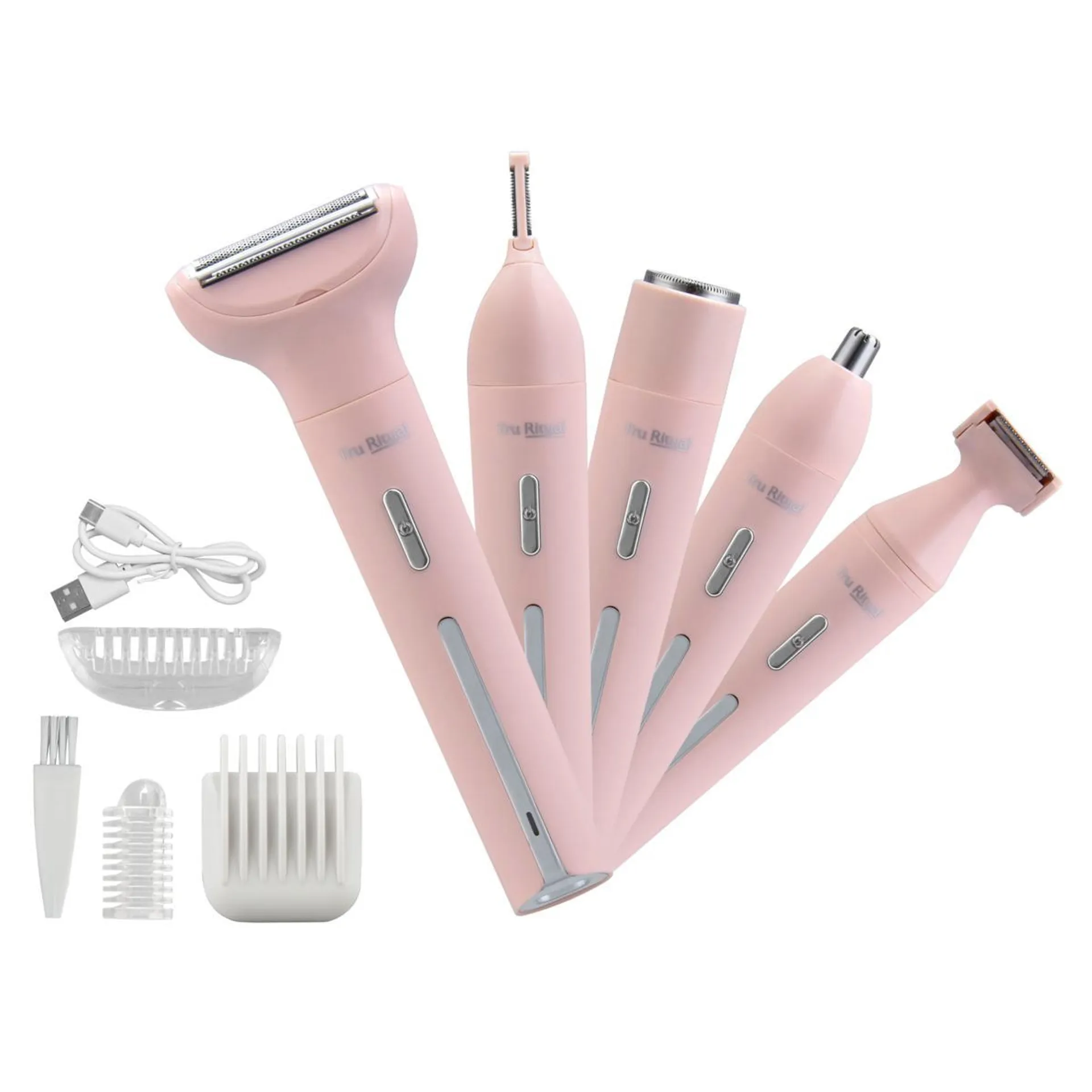 TruRitual Beauty 5-in-1 Face & Body Trimmer