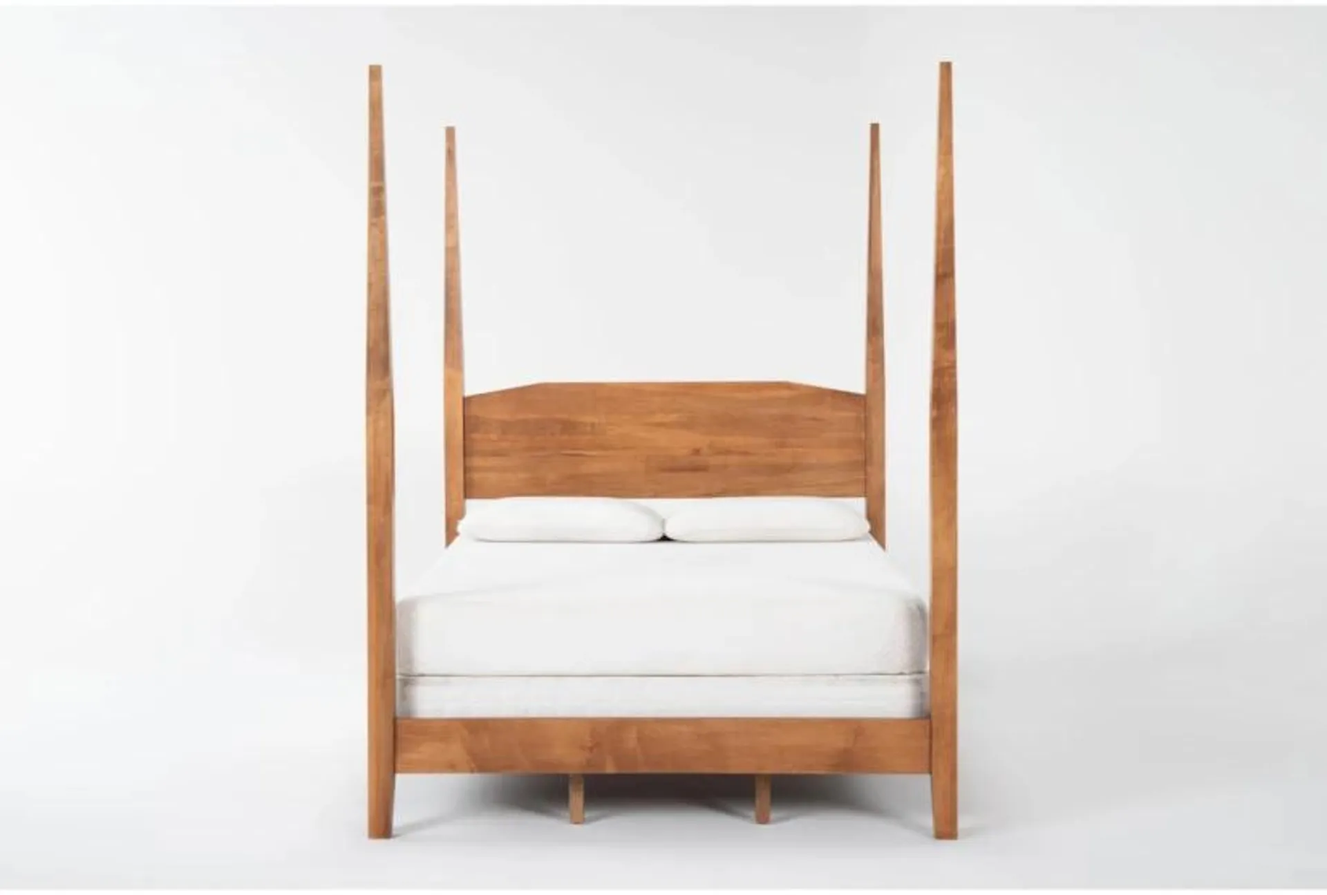 Kennedy Toffee Queen Wood Poster Bed