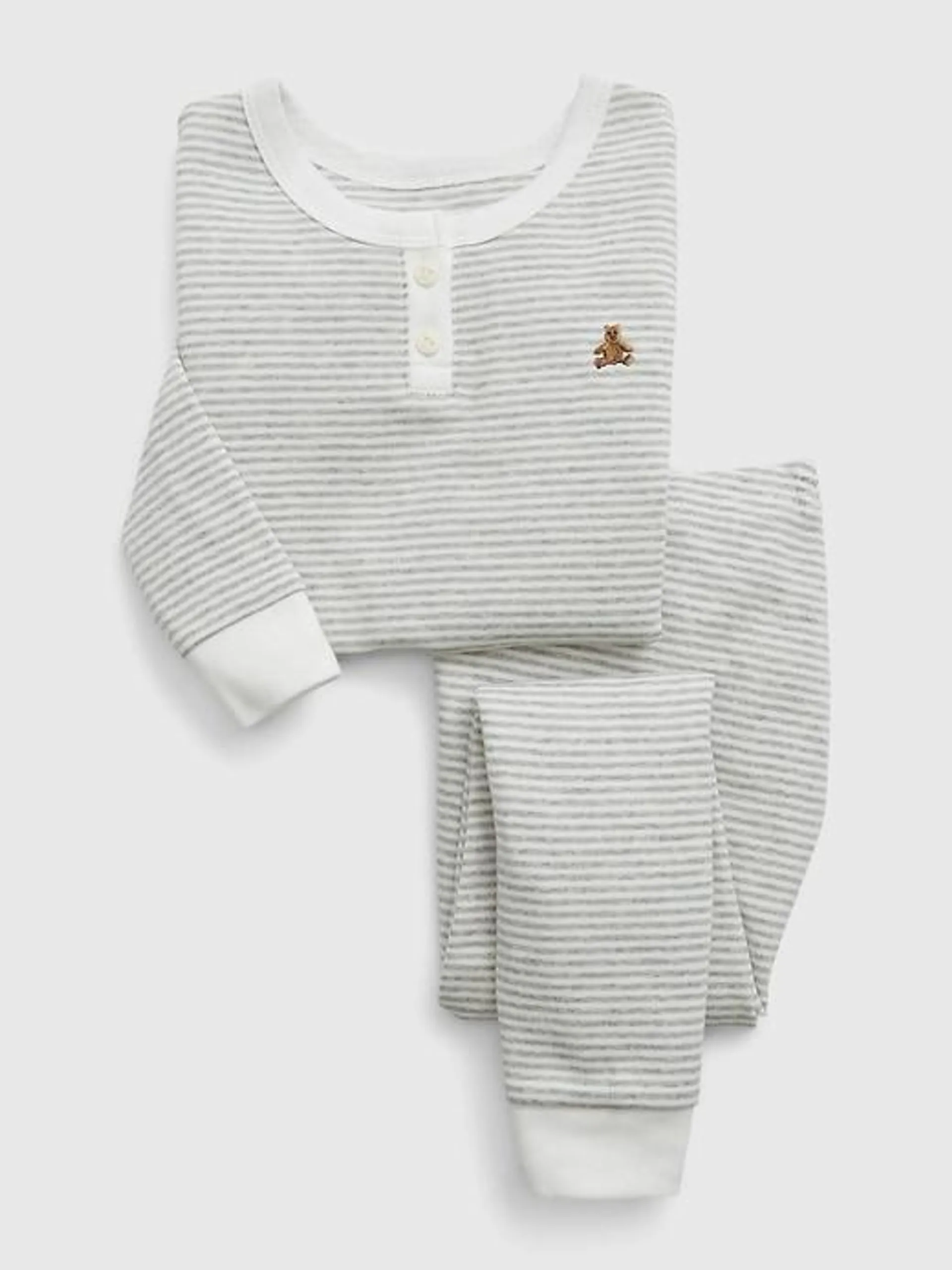 babyGap Organic Cotton Henley PJ Set