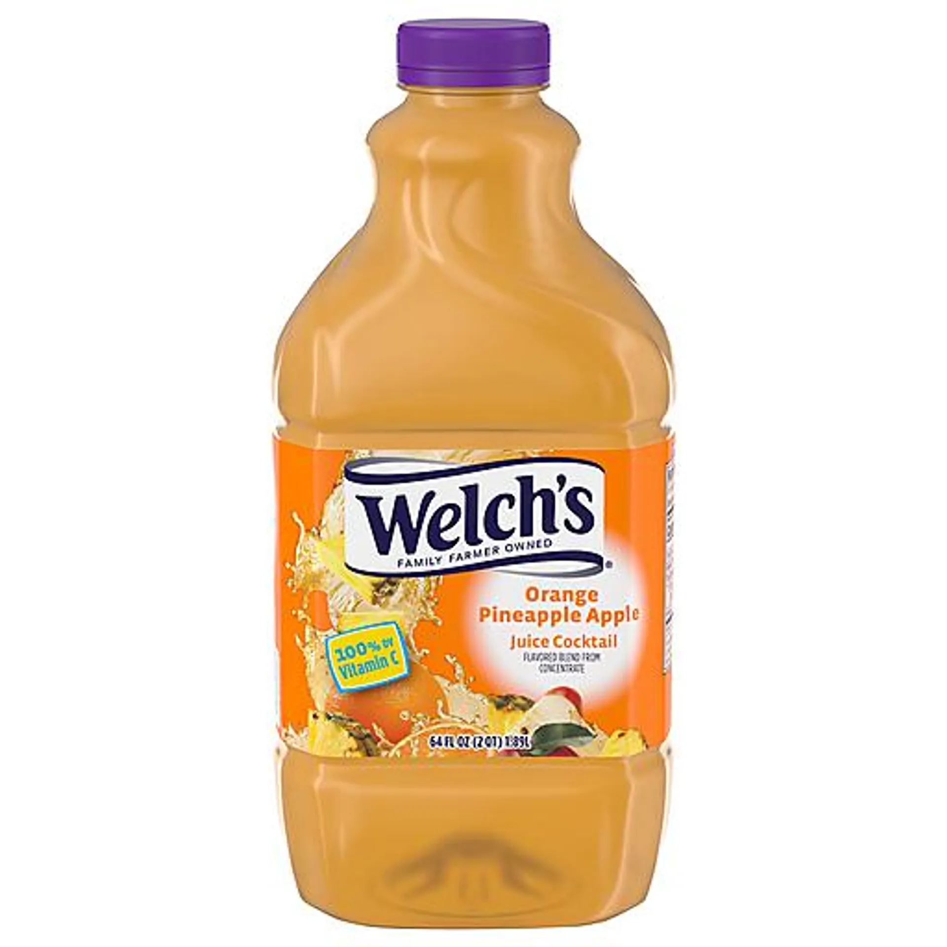 Welch's Juice Cocktail, Orange Pineapple Apple 64 fl oz