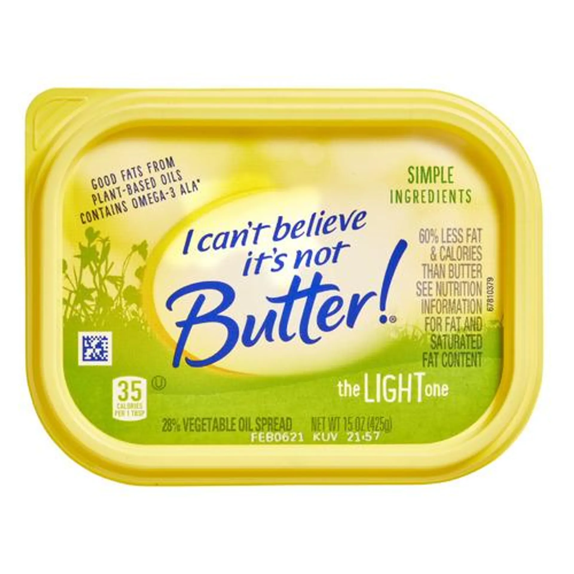 I Can’t Believe It’s Not Butter!® light spread