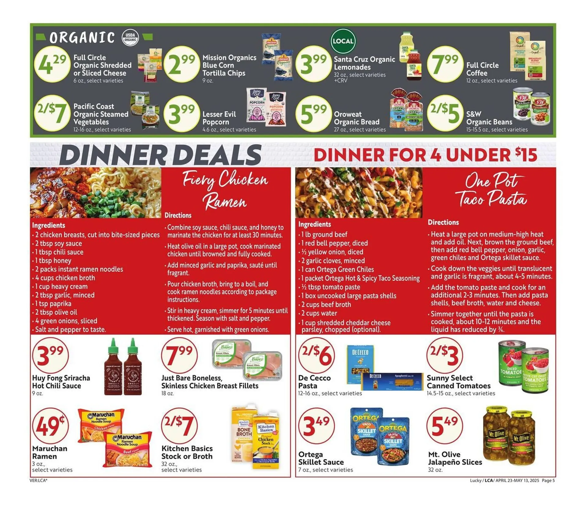 Weekly ad Lucky Supermarkets Weekly Ad from April 23 to May 14 2025 - Page 5