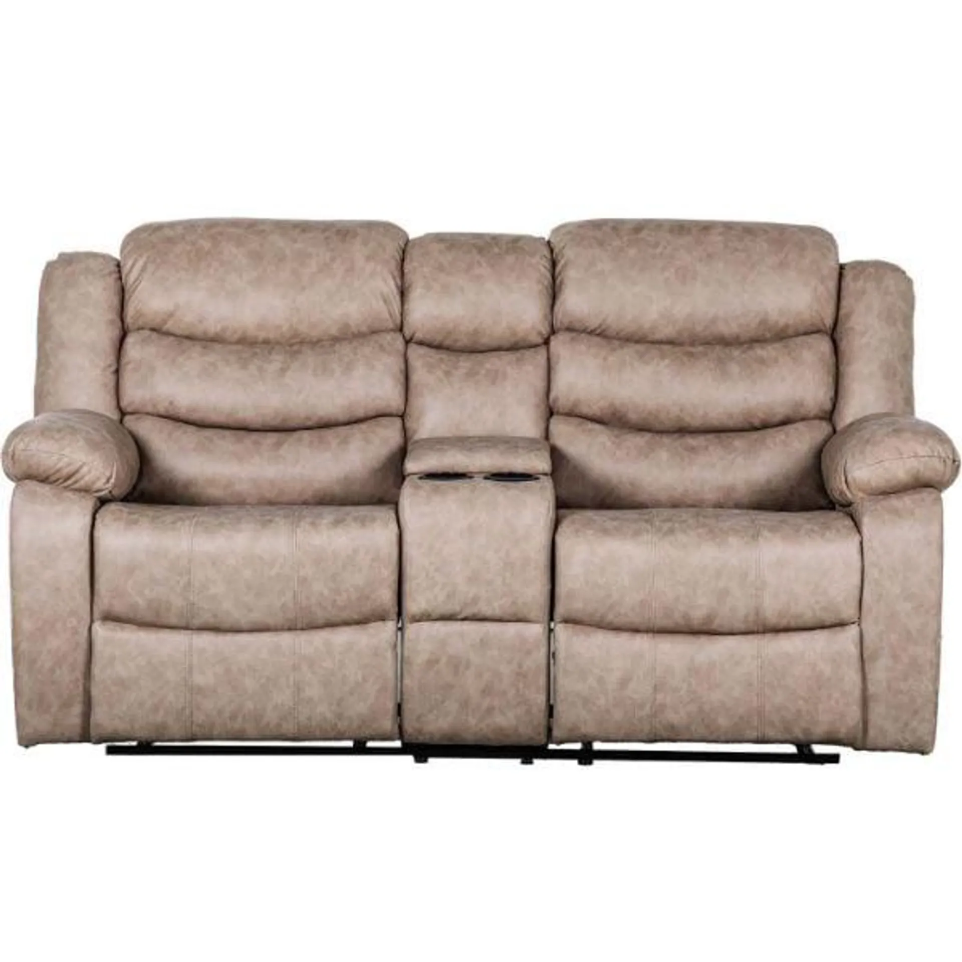 Stoneland Reclining Console Loveseat