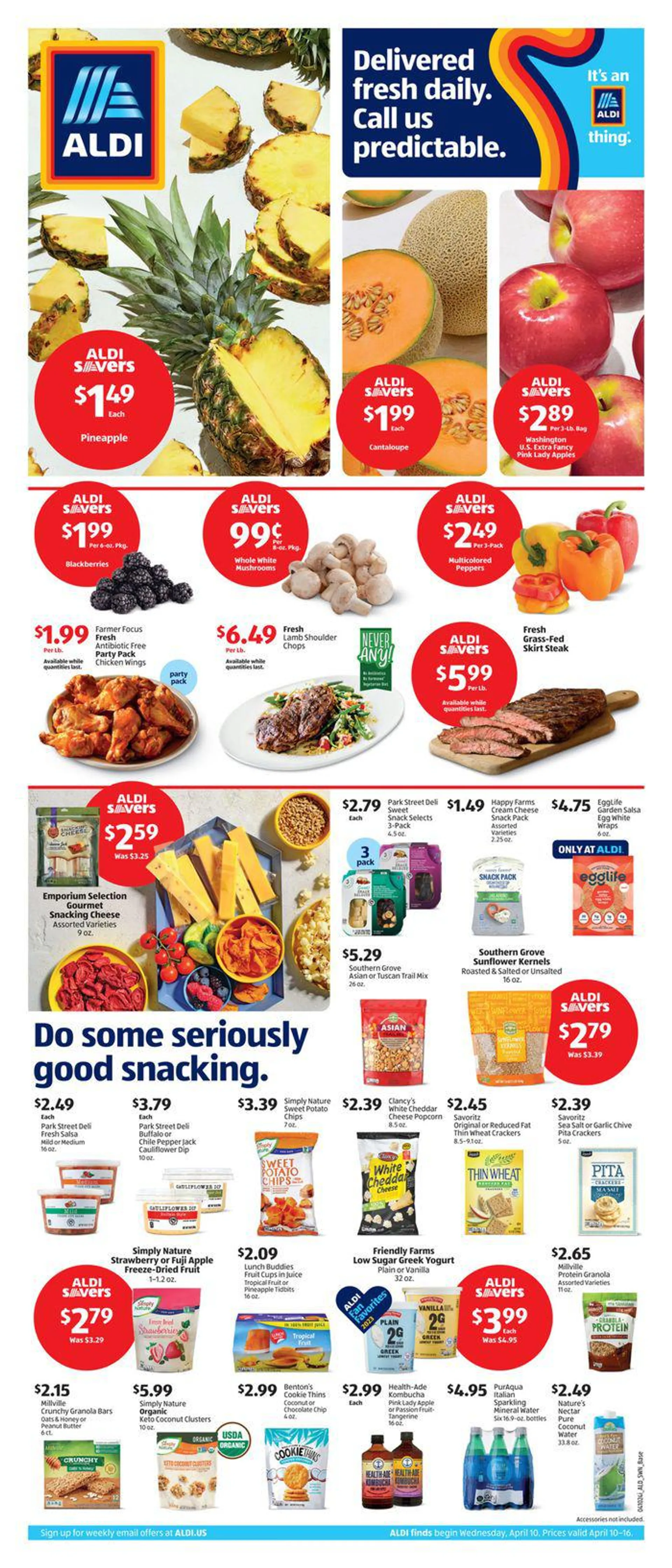 Weekly ad Aldi Special Buys from April 11 to April 16 2024 - Page 1