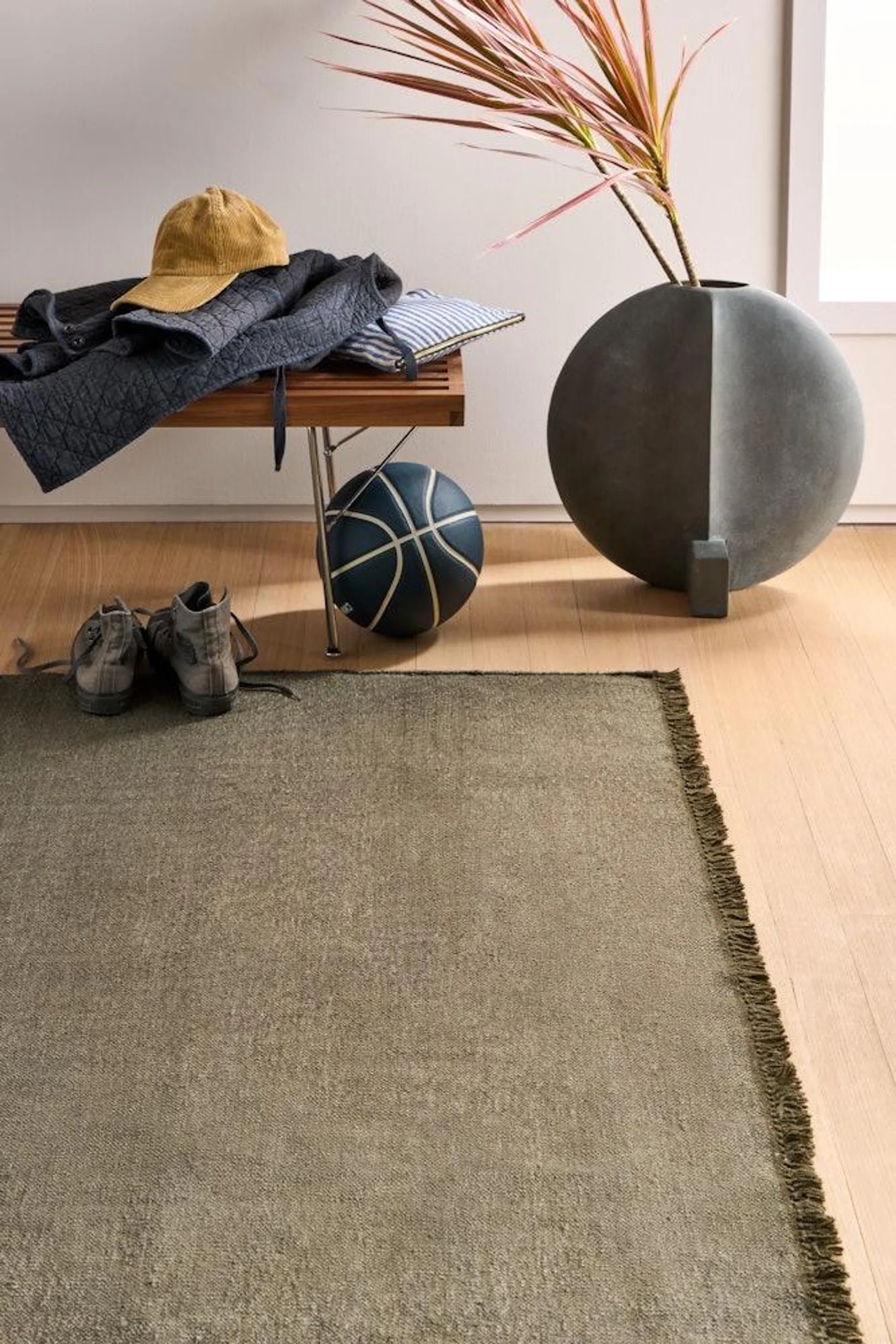 Pallo Flatweave Linen Rug