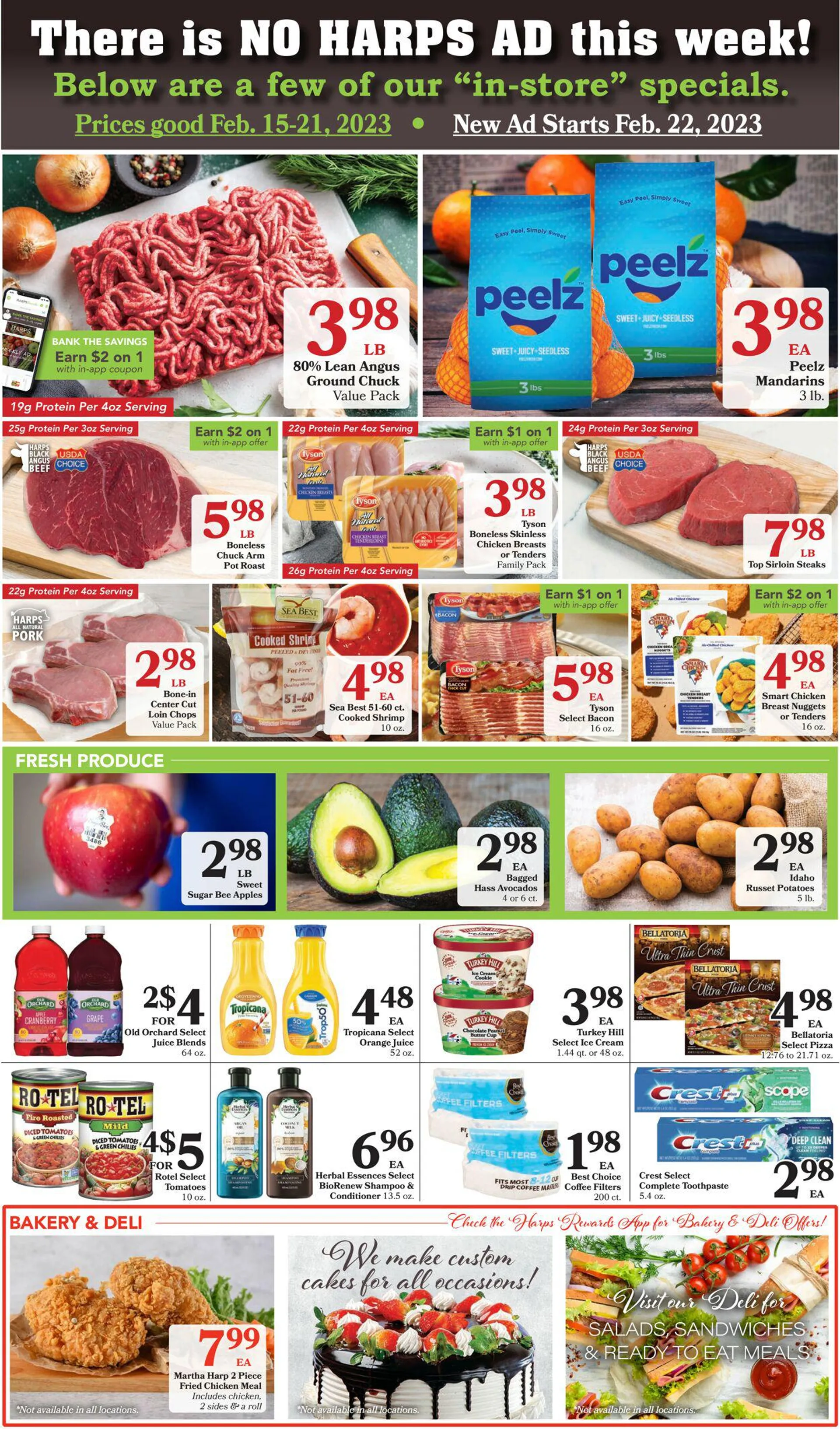 Harps Foods Current weekly ad - 1