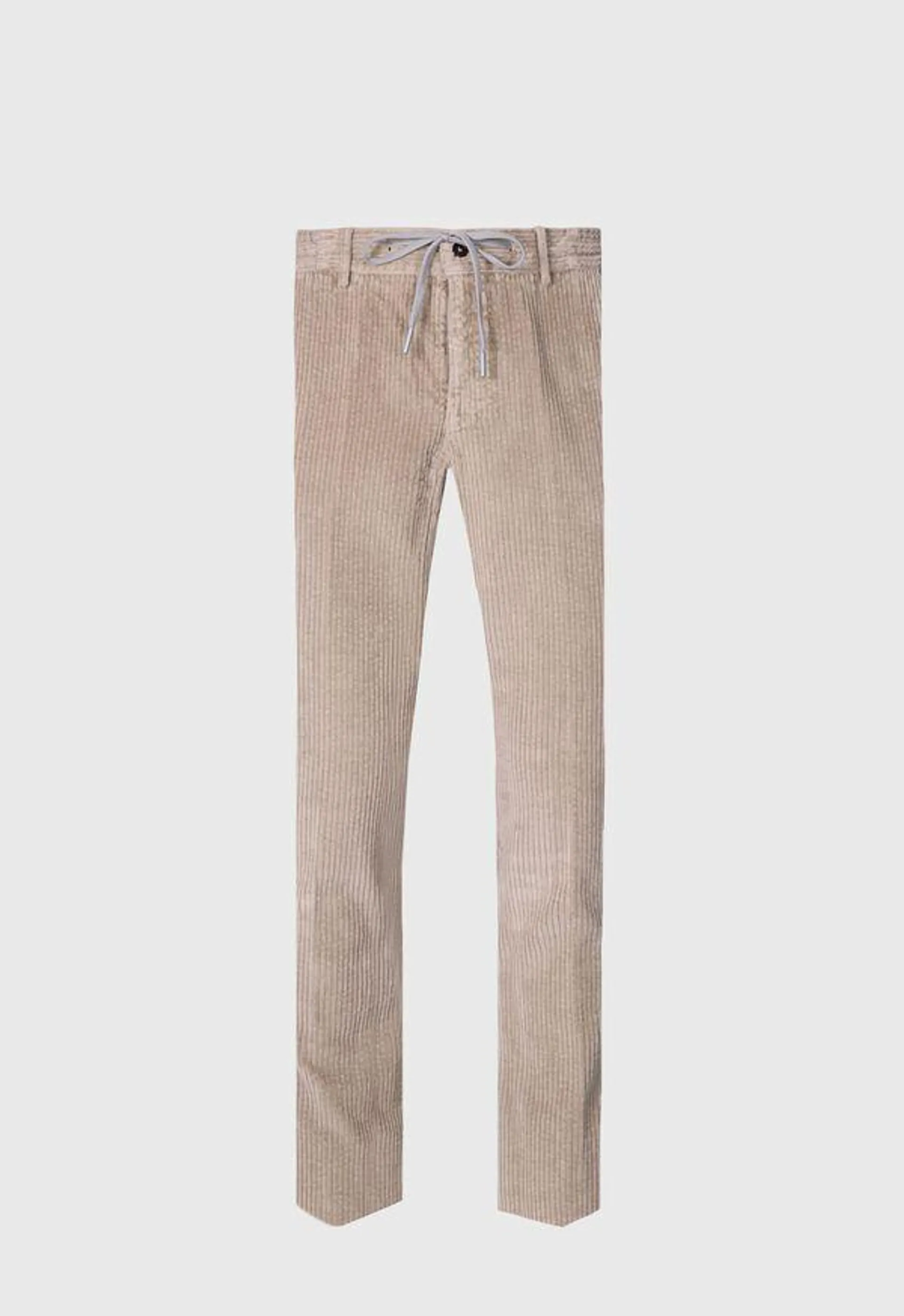 Drawstring Corduroy Trouser