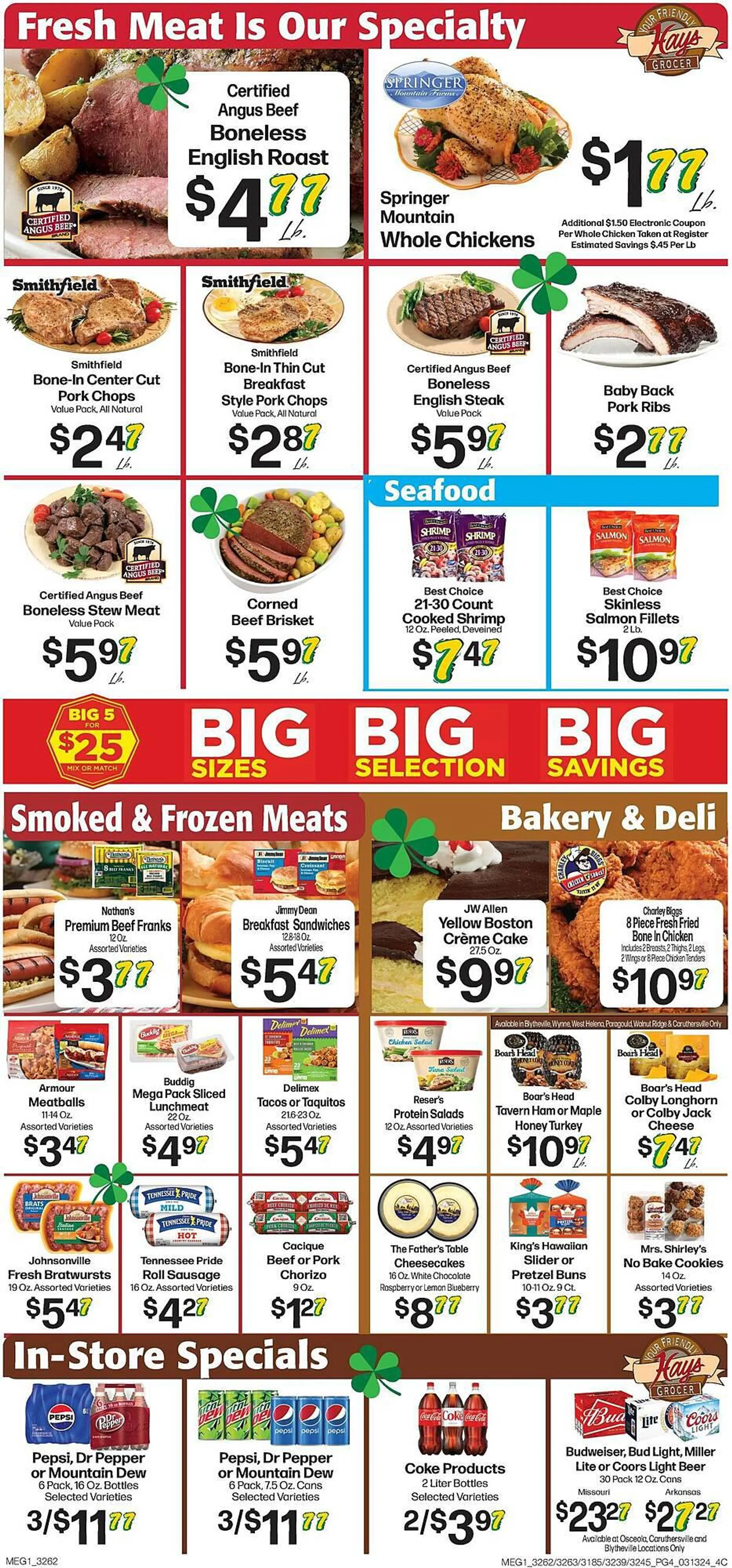 Weekly ad Hays Supermarket Weekly Ad from March 13 to March 19 2024 - Page 4