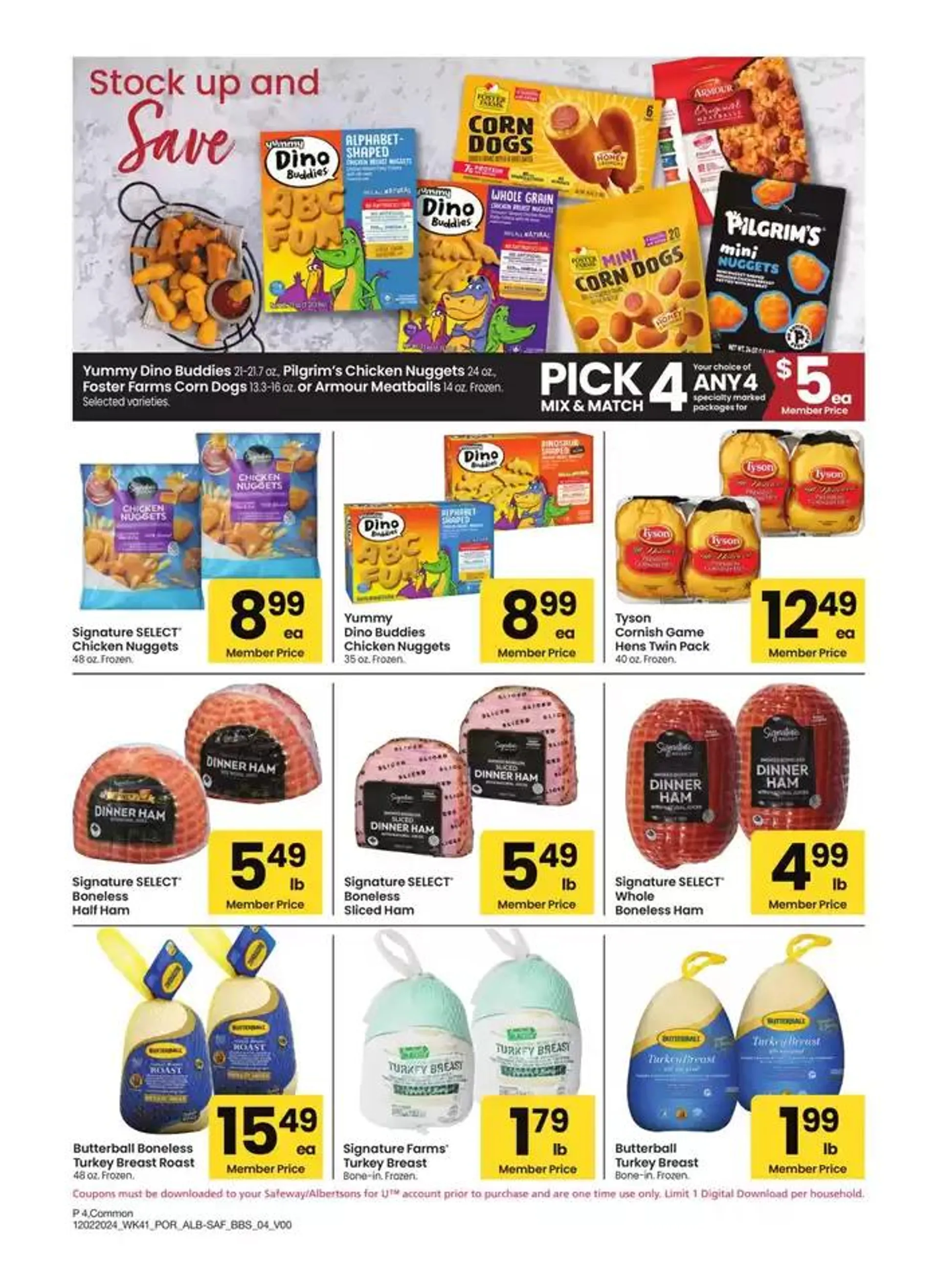 Weekly ad Albertsons - Portland - BBS from December 2 to January 5 2025 - Page 4