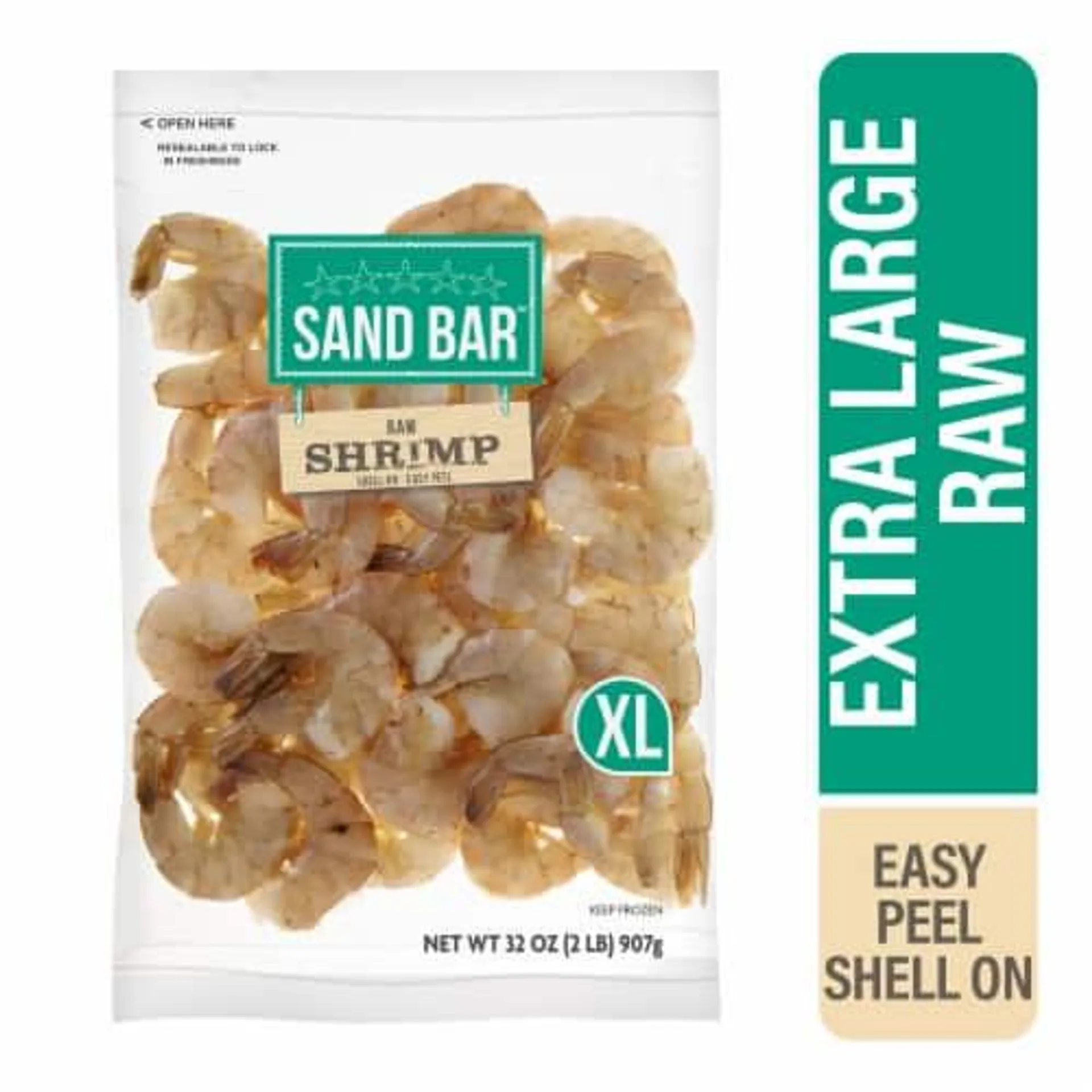 Sandbar® Extra Large Raw Shrimp Shell-On