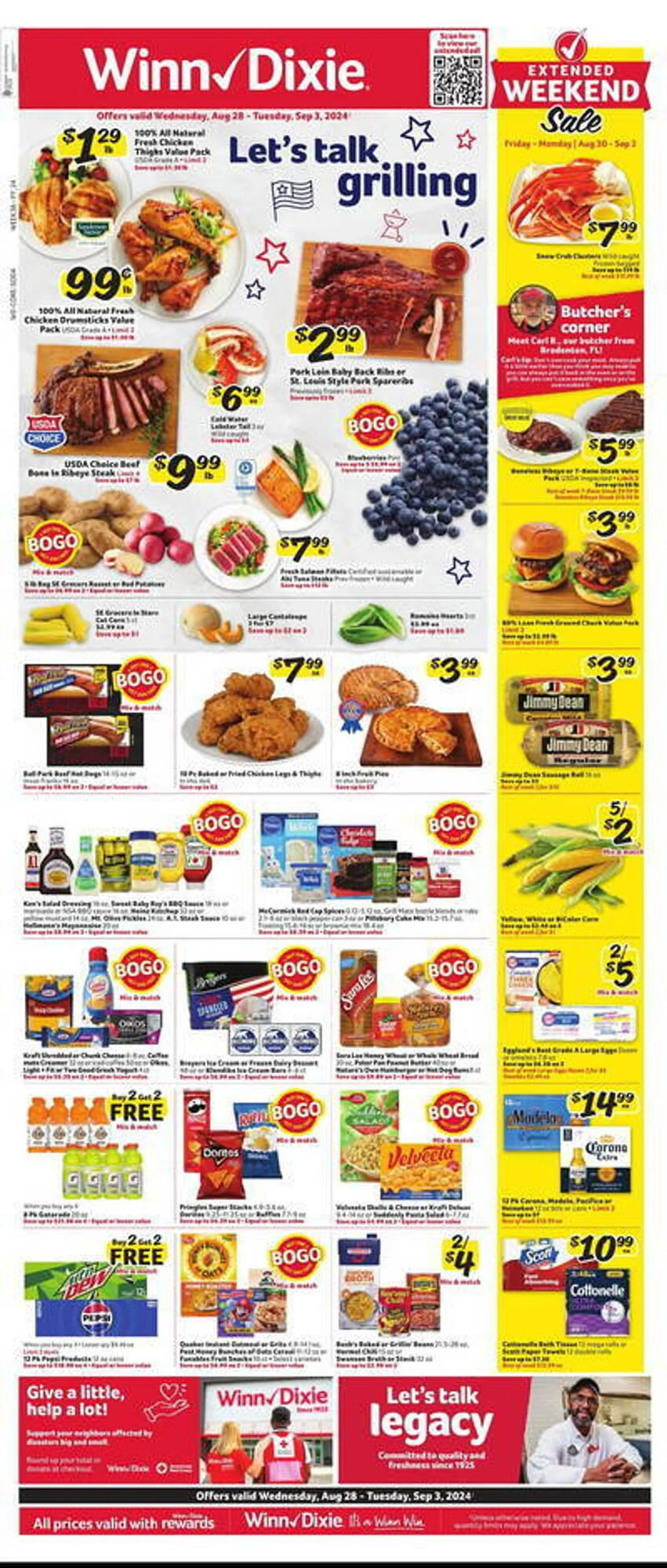 Winn Dixie Weekly Ad - 1