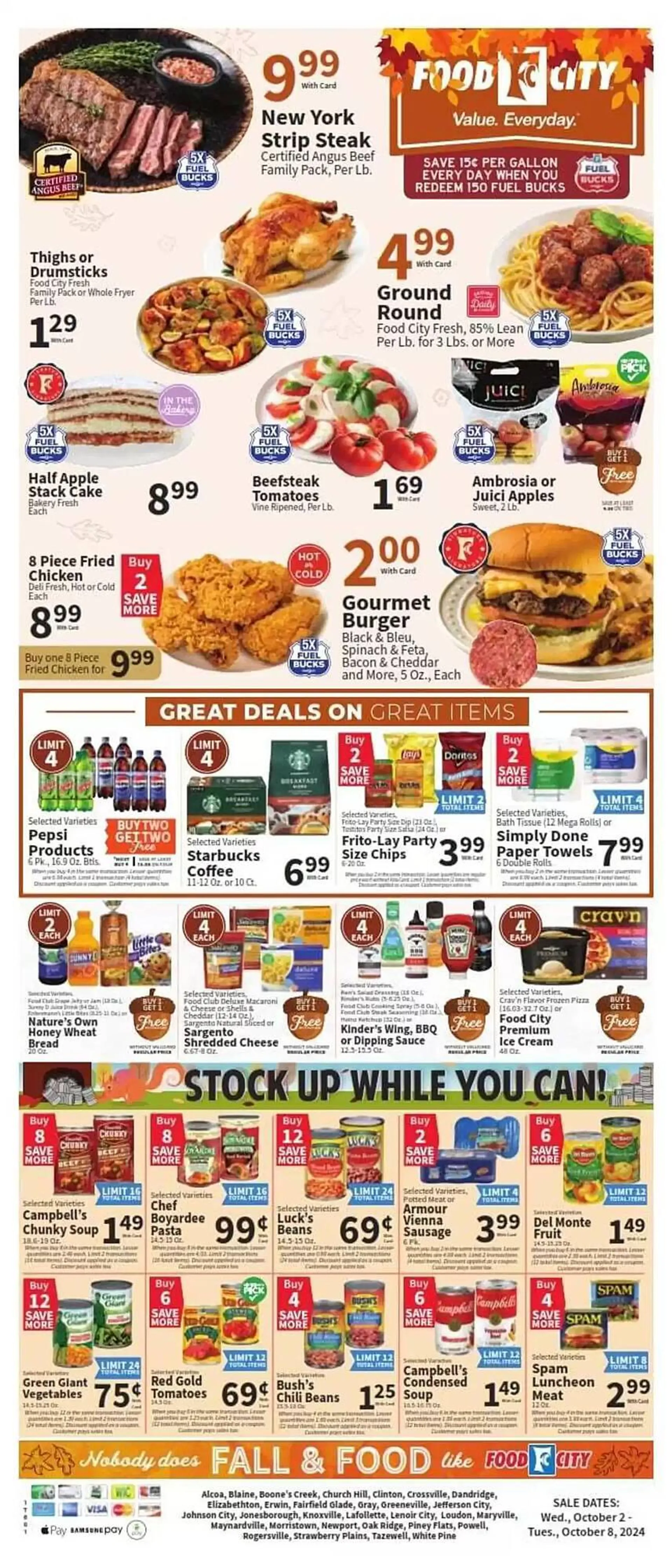 Weekly ad Food City Weekly Ad from October 2 to October 8 2024 - Page 22