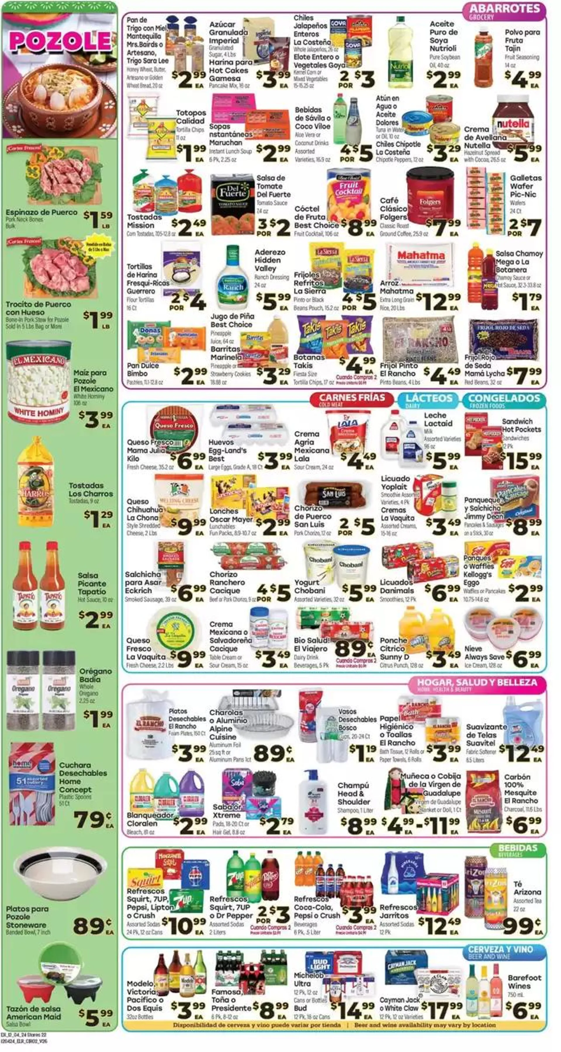 Weekly ad Supermercado El Rancho Weekly ad from December 4 to December 18 2024 - Page 2