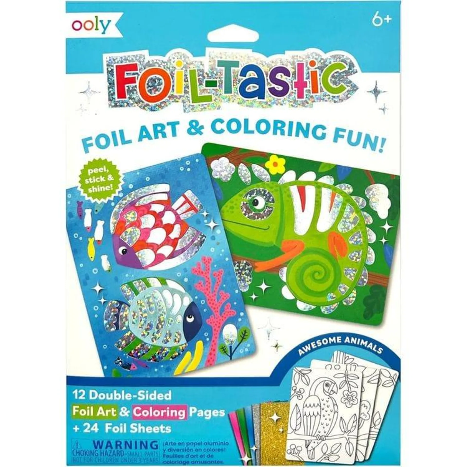 Foil-tastic Foil Art Kit: Awesome Animals