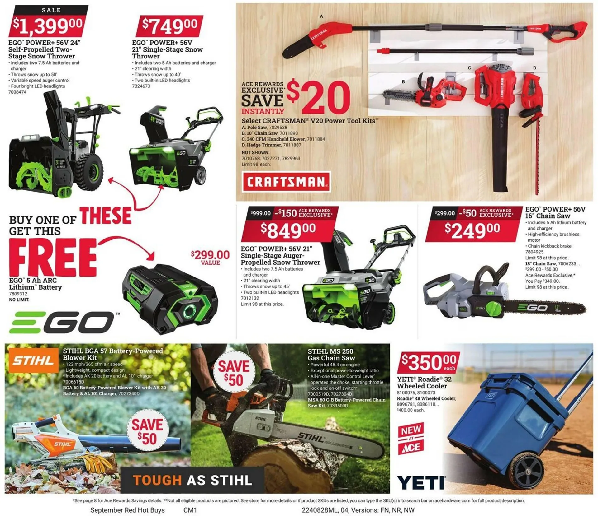 Weekly ad Ace Hardware Weekly Ad from August 28 to September 30 2024 - Page 4