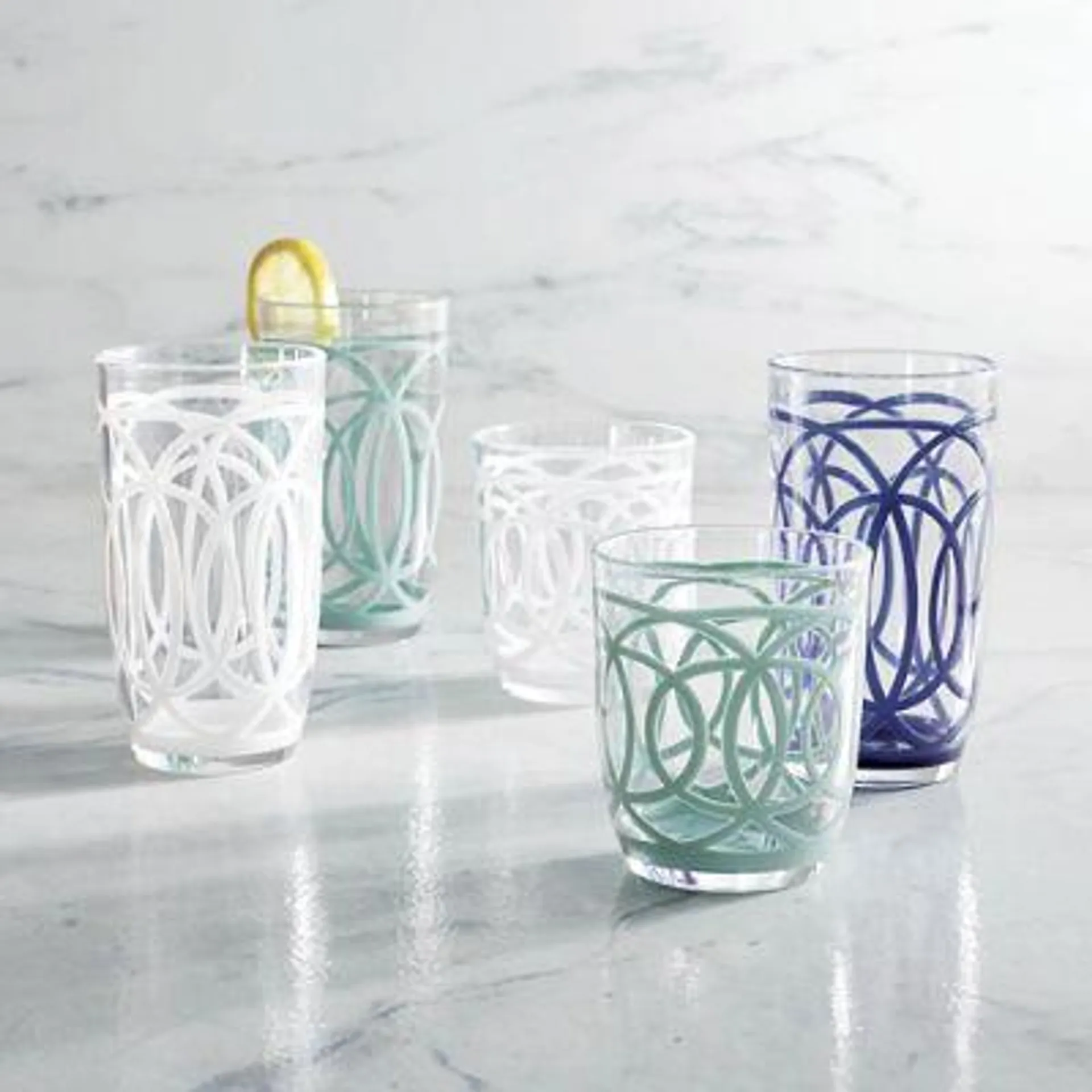 Cabo Acrylic Drinkware, Set of Six