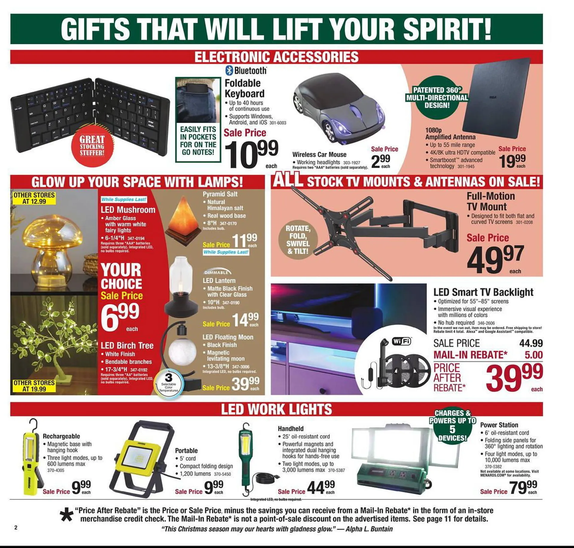 Weekly ad Menards Weekly Ad from December 12 to December 24 2024 - Page 4