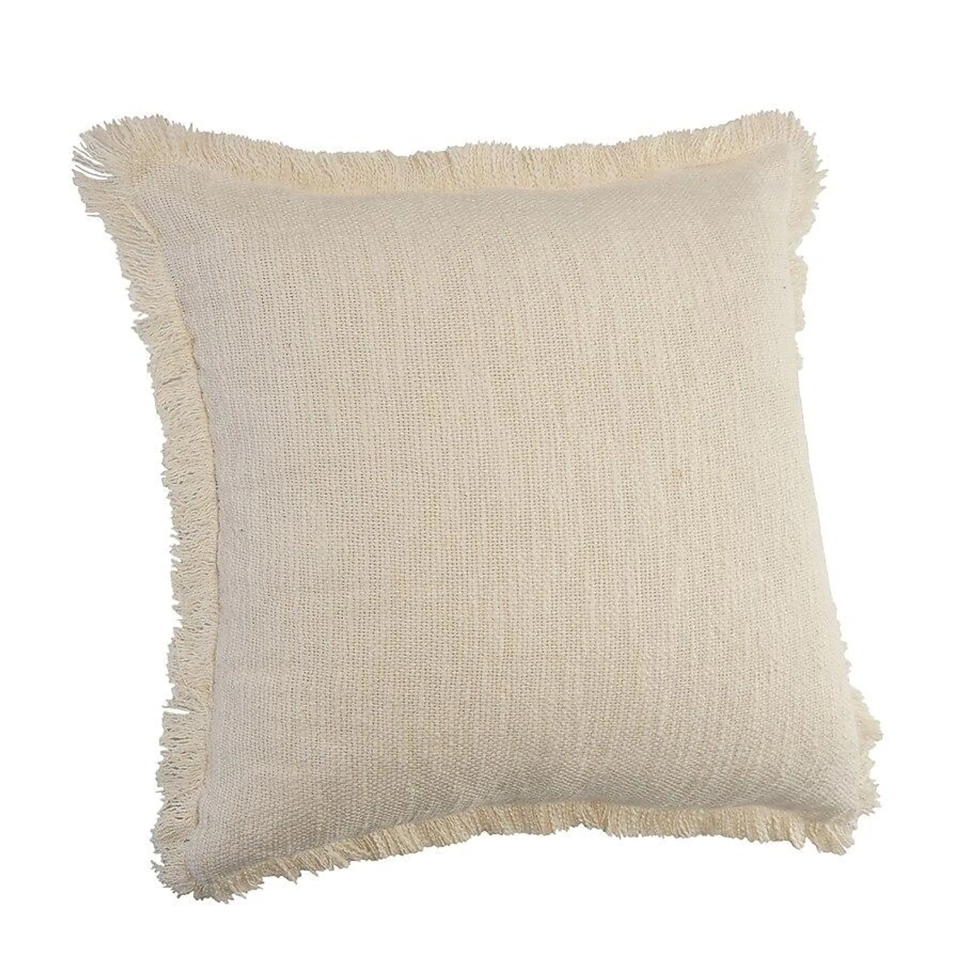 LR Home Aspen 20-in x 20-in Off-white/cream Indoor Decorative Pillow