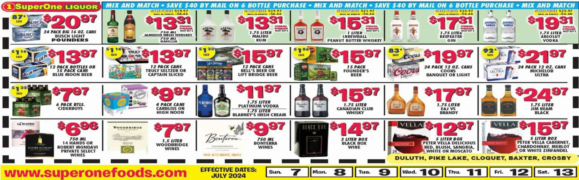 Miners County Market Weekly Ad - 1