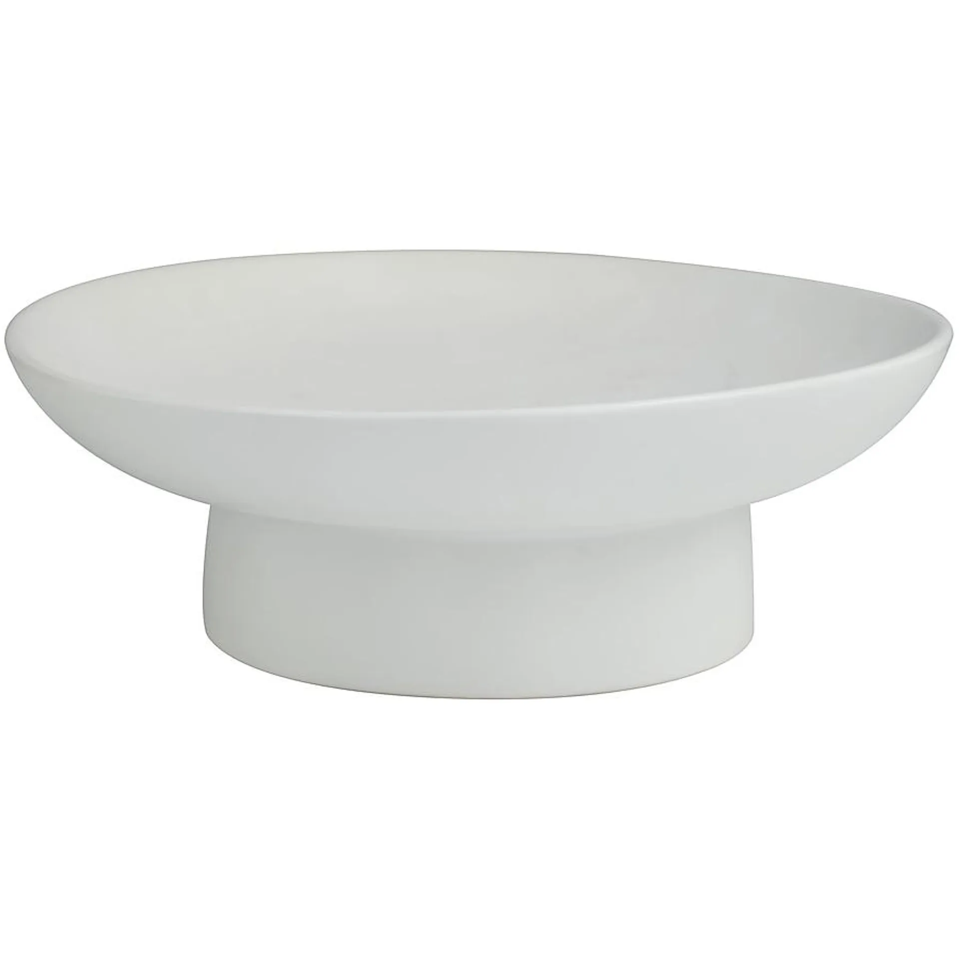 Grayson Lane White Stone Modern Decorative Bowl