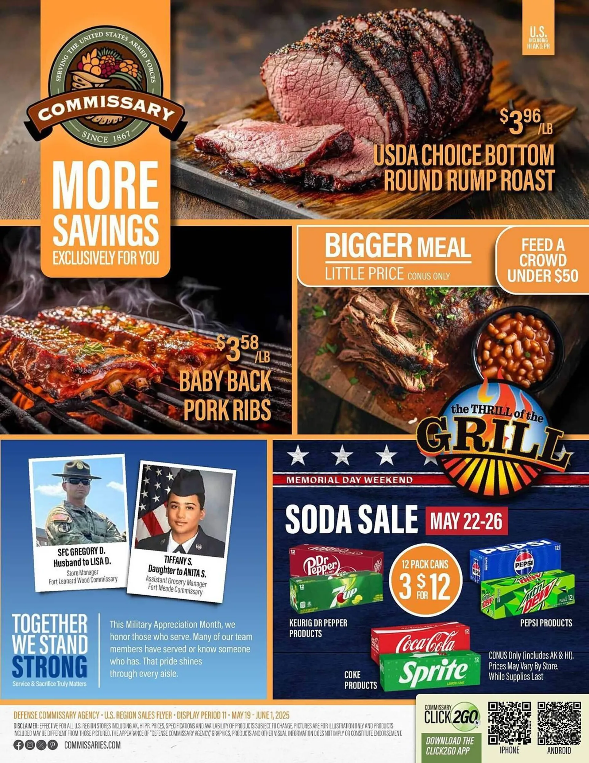 Commissary Weekly Ad - 1