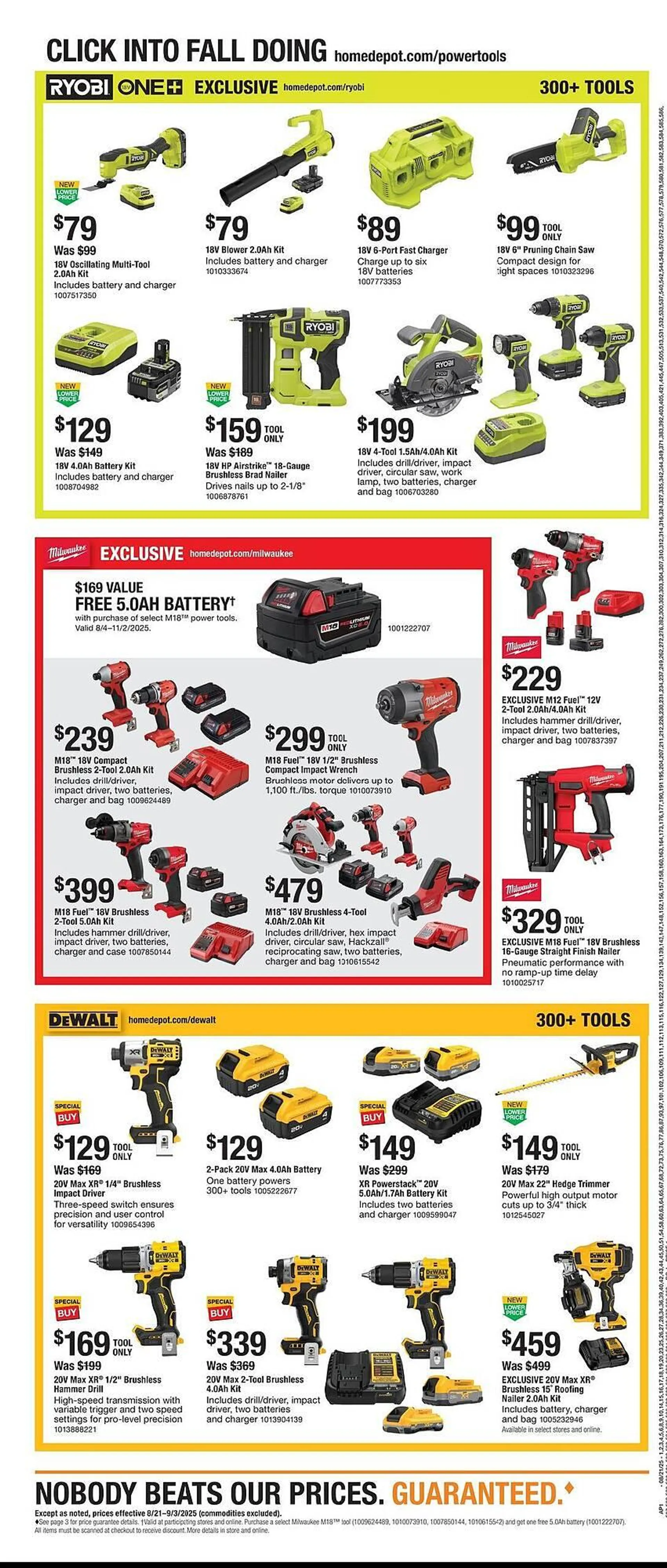 Weekly ad The Home Depot Weekly Ad from August 21 to September 3 2025 - Page 4