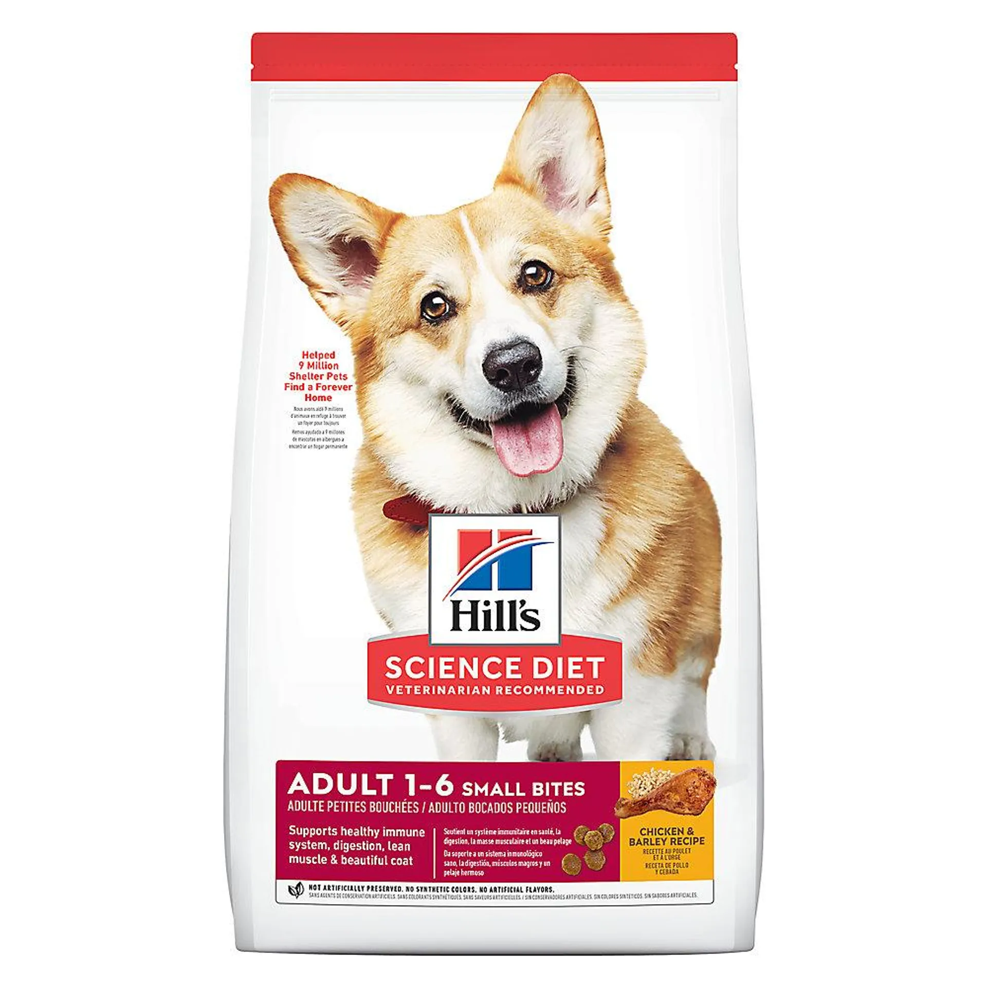 Hill's® Science Diet® Adult Dry Dog Food - Small Bites, Chicken & Barley