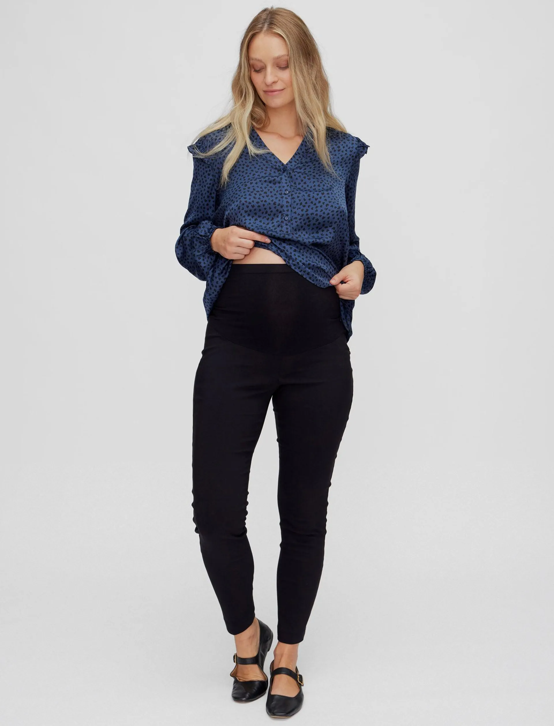 The Maia Secret Fit Belly Skinny Ankle Maternity Pants